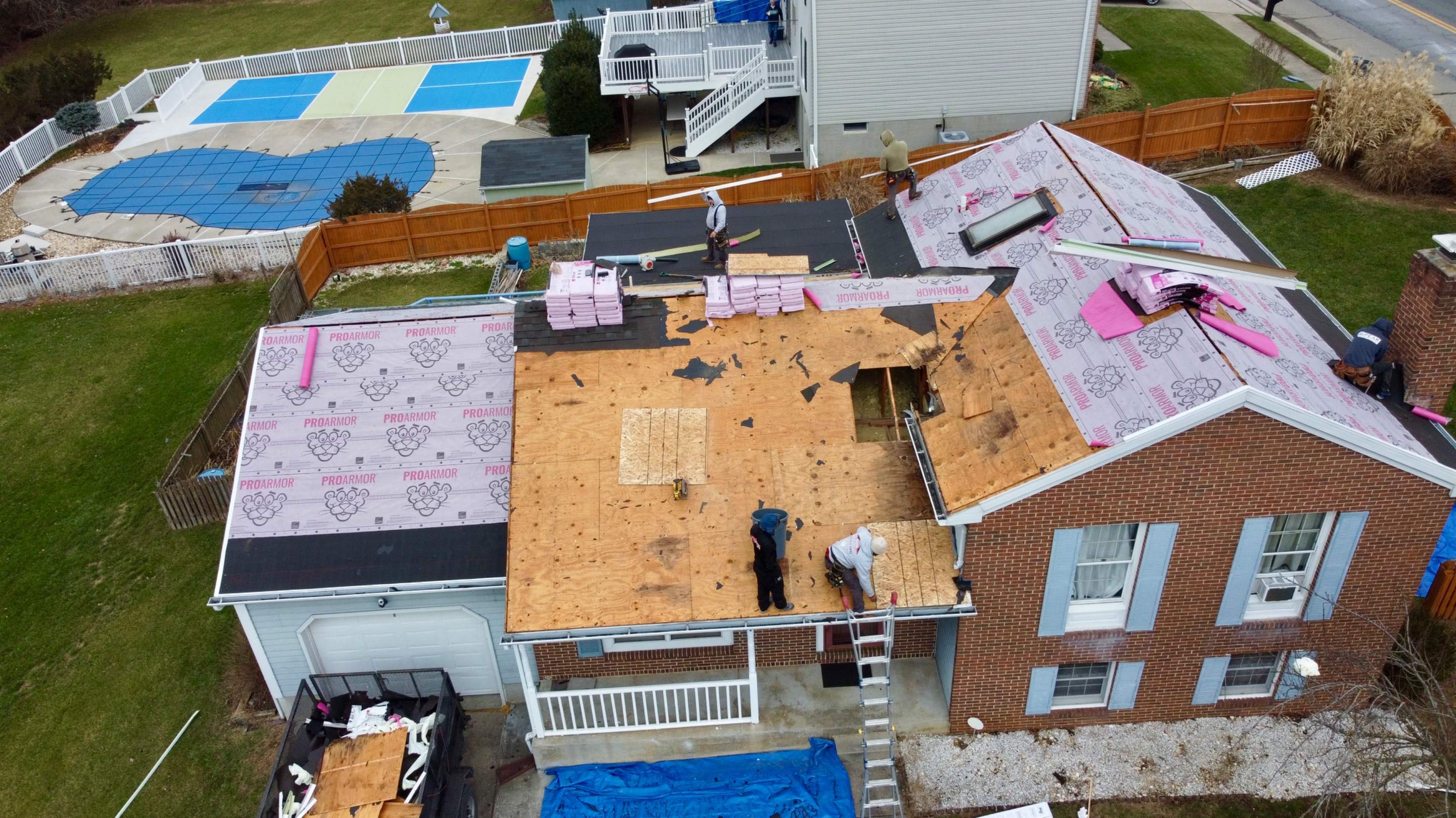 Residential Roofing Installation using Owens Corning TruDefinition Duration by Matter Construction, LLC