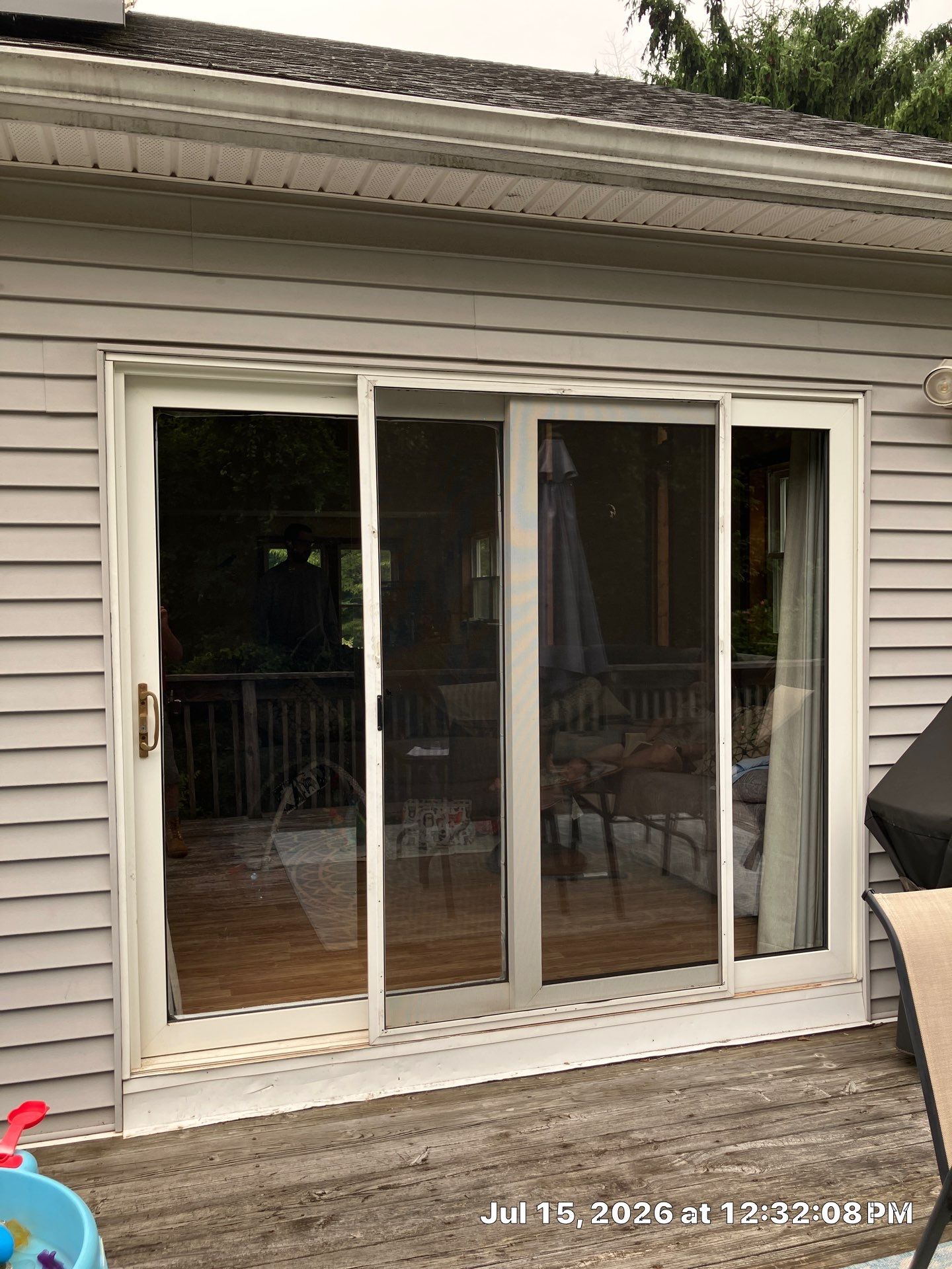 Infinity By Marvin Sliding Patio Door Installation by DiGiorgi Roofing and Siding Inc