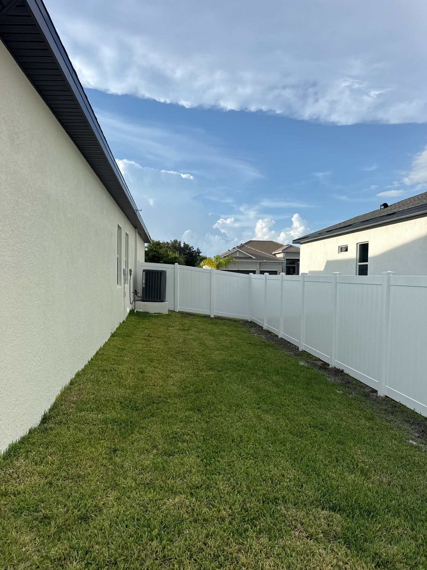 Residential Vinyl Privacy Fence Installation in Port Charlotte by True Fence LLC