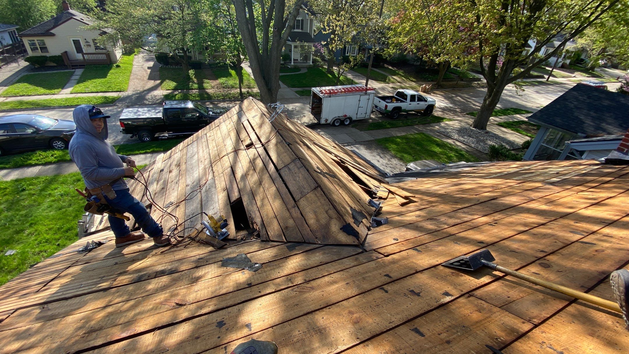 Roof Replacement using CertainTeed Landmark by 180 Contractors