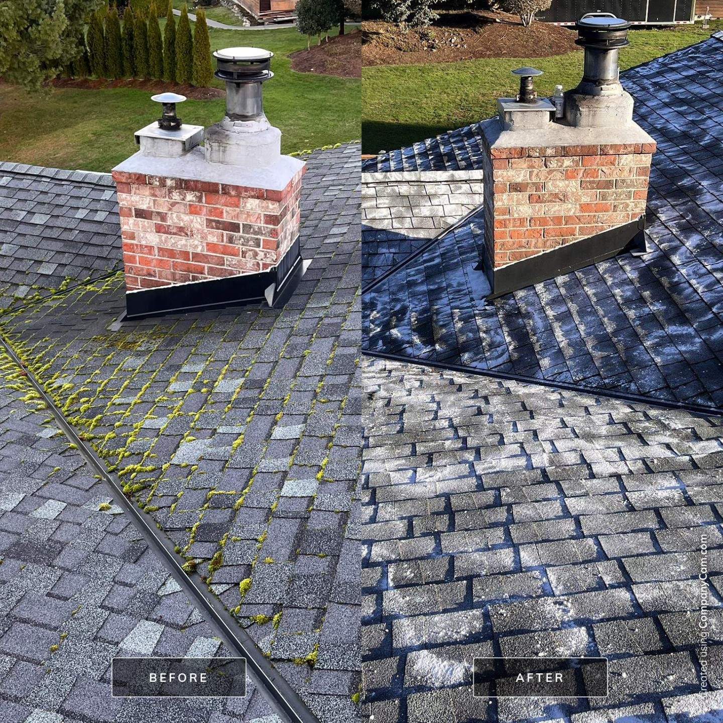 Residential Roof Cleaning in Poulsbo, WA by Hanley Construction