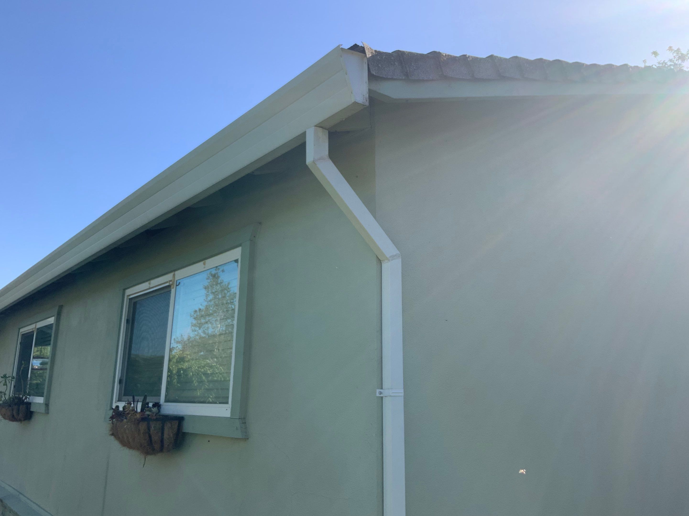 Gutter Installation using Englert LeafGuard Gutters by Byers Enterprises 