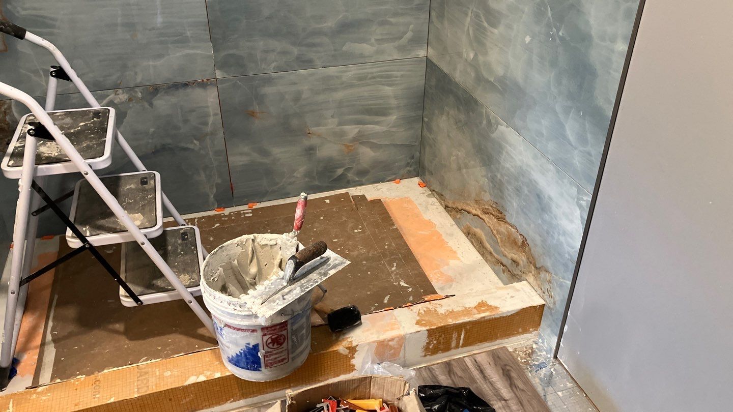 Custom Tile Shower by Footprints Floors of Nashville