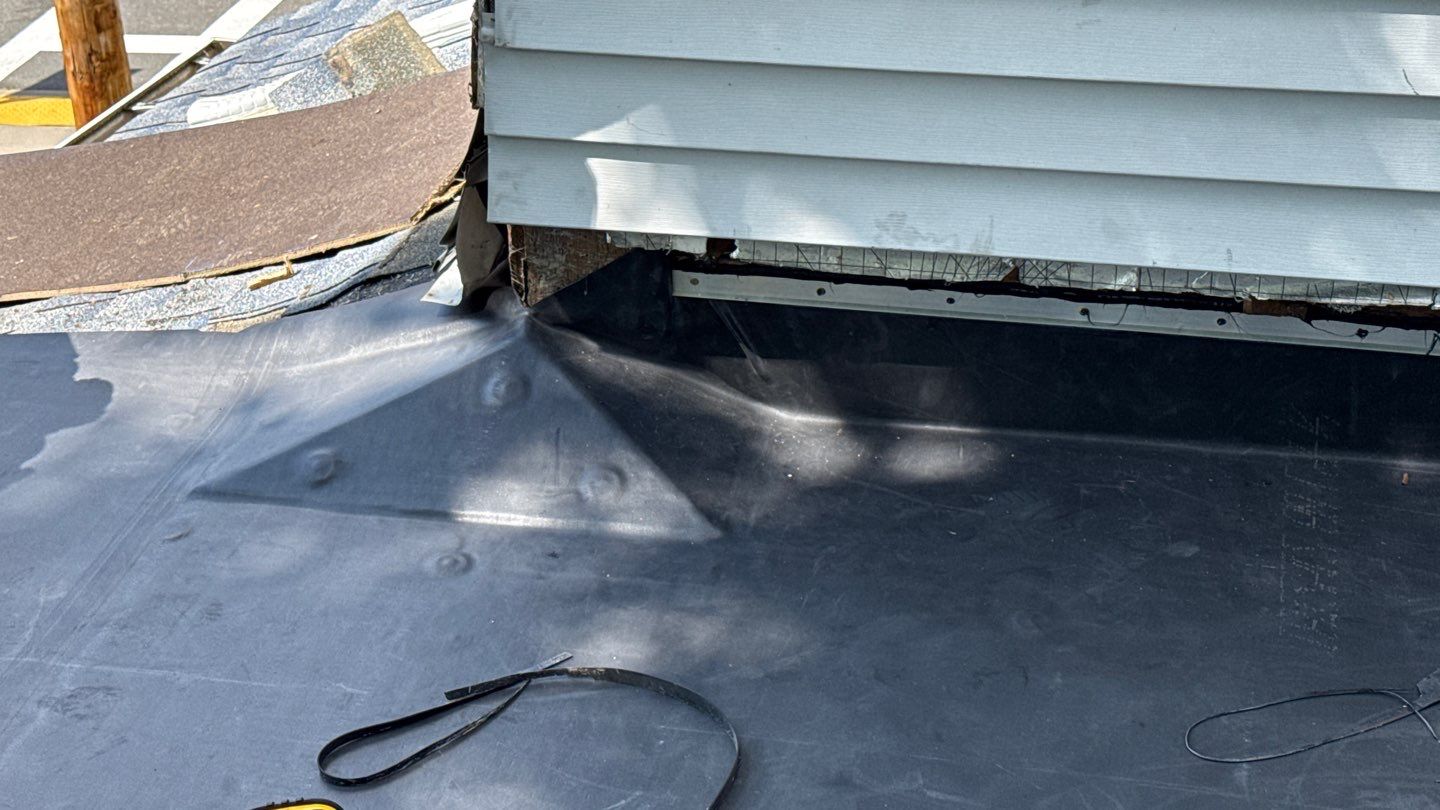 EPDM Flat Roof Installation with ISO Board on Existing Structure by Sensible Home Solutions