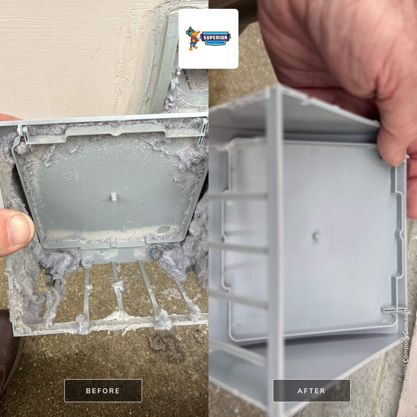 Dryer Vent Cleaning in Austintown, OH by Superior Air Duct Cleaning