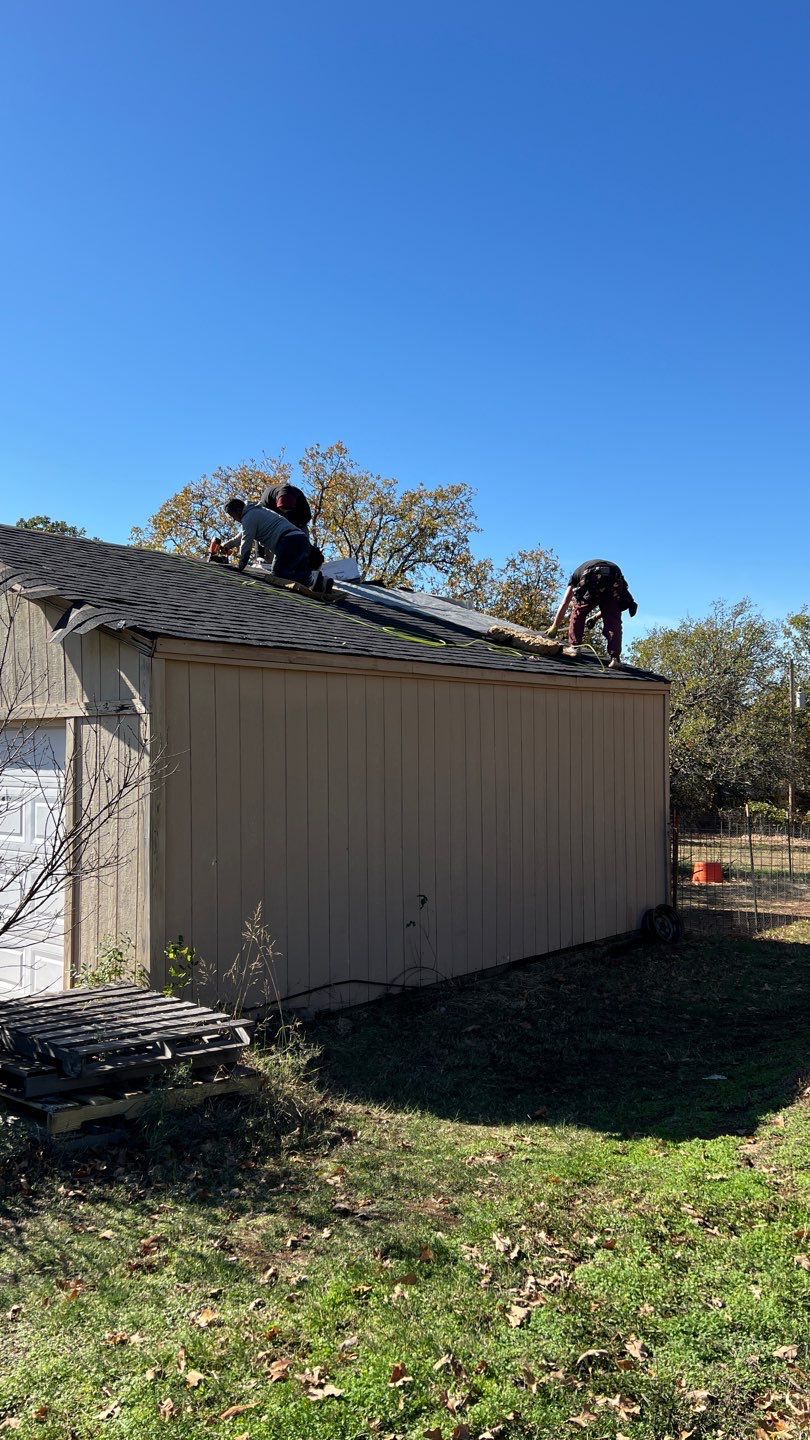 Residential Roofing Installation using GAF Natural Shadow  by A & H Roofing and Contracting