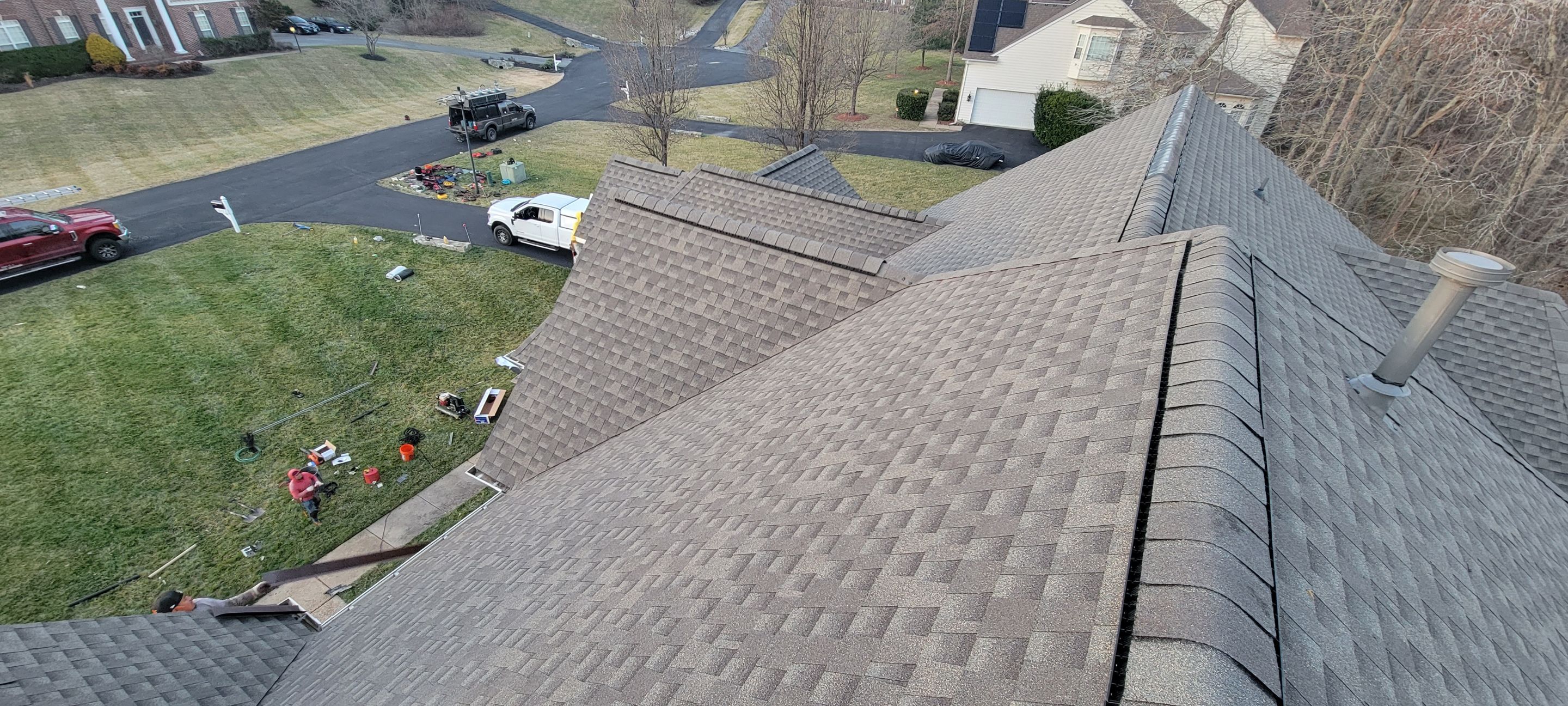 Roof Installation using GAF Timberline HDZ by ExteriorPros