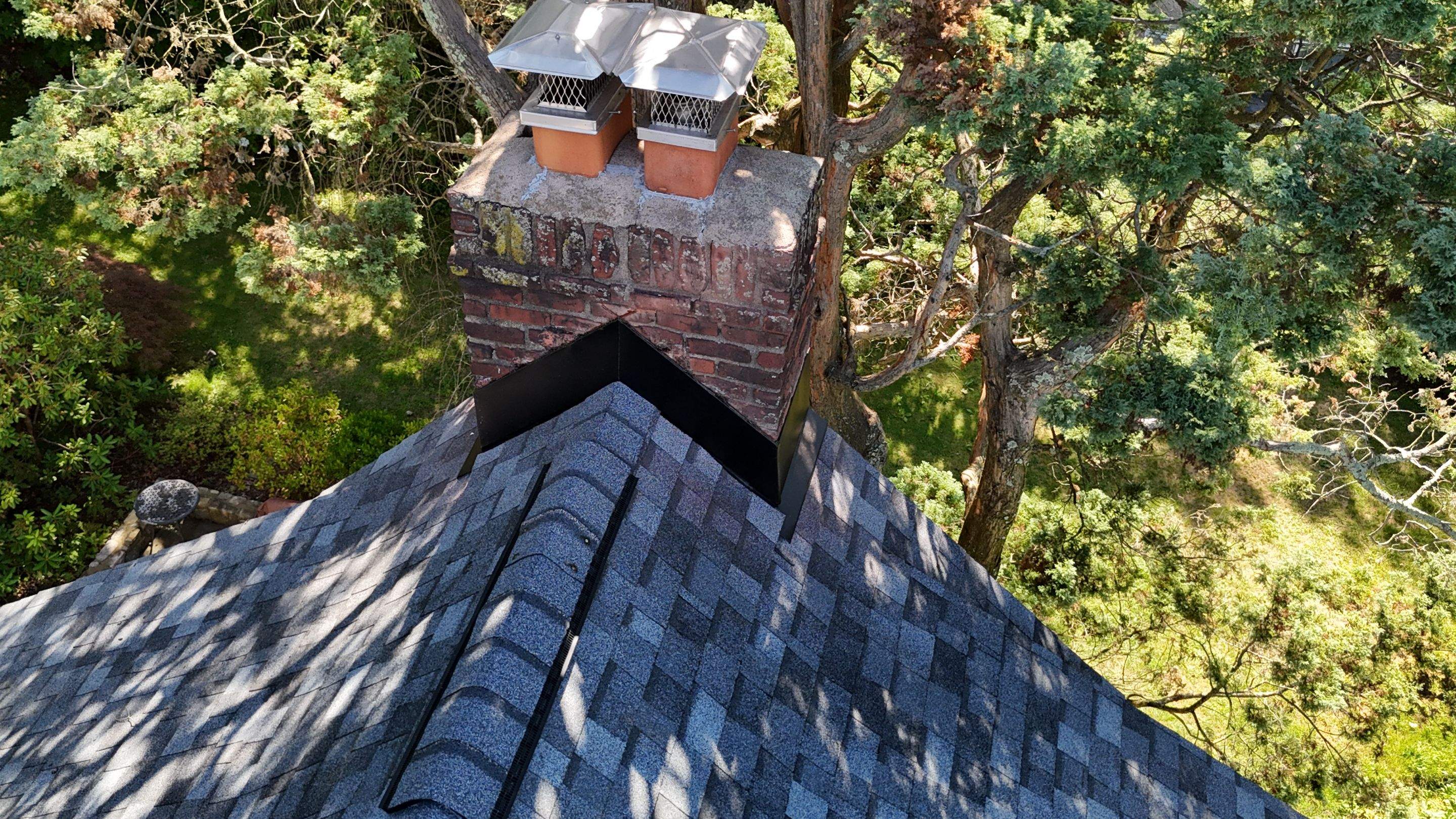 Project in Hastings-on-Hudson by The Energy Efficient Roofer & George's Seamless Gutters
