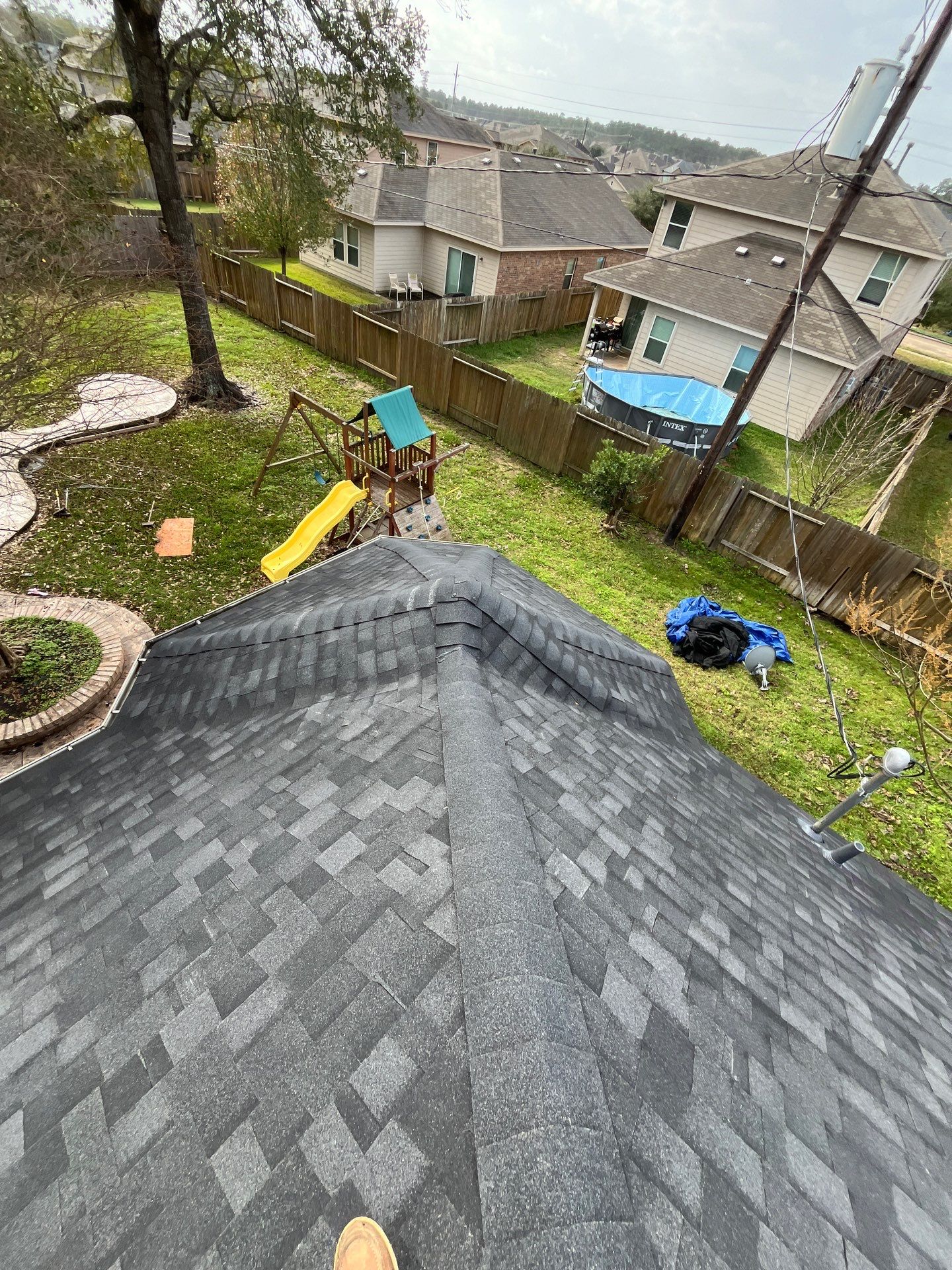 Residential Roofing Installation using Owens Corning Tru Def Duration by Berry Good Roofing 