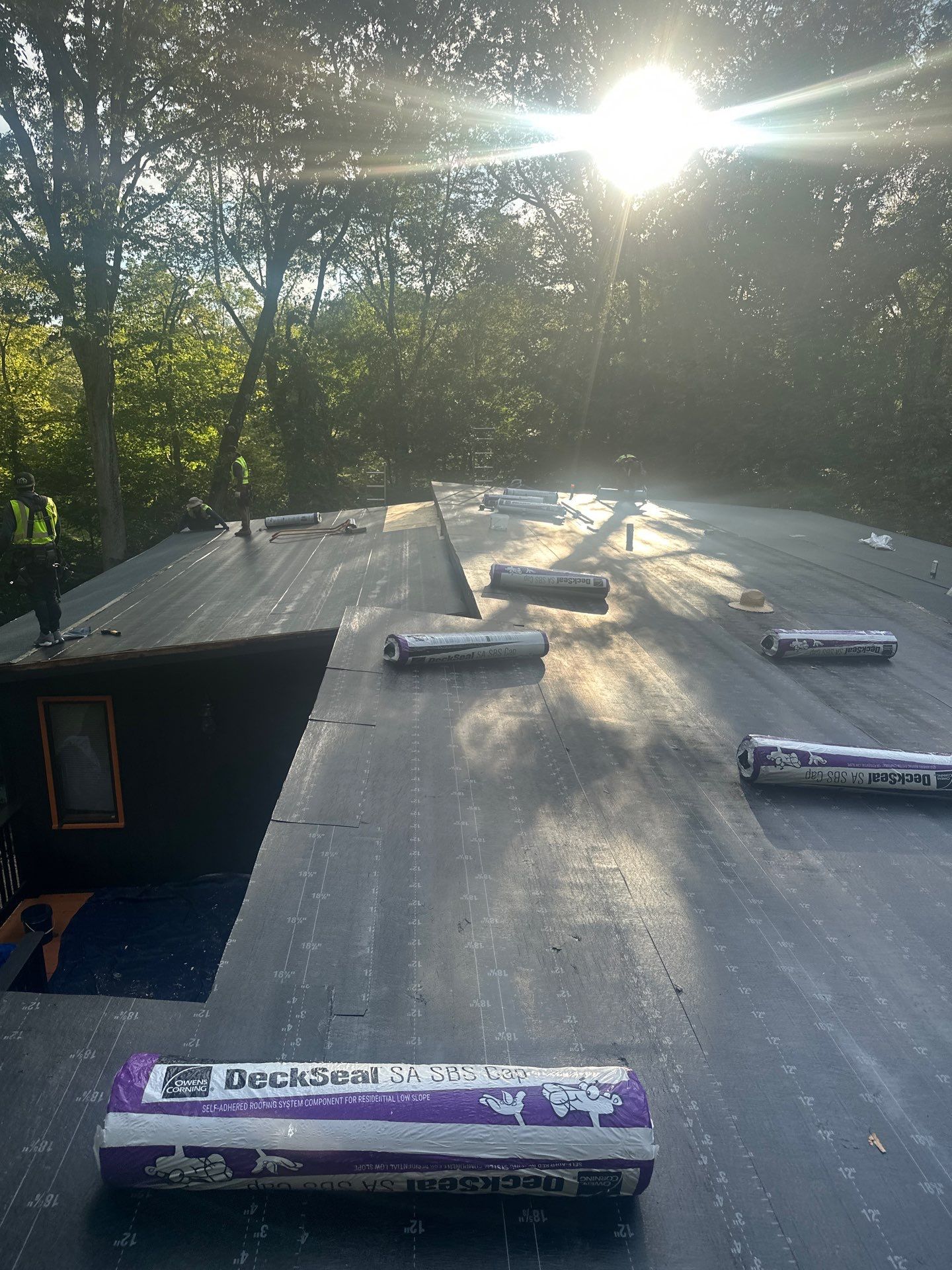 Owens Corning DeckSeal: Estate Gray in Bethel, Connecticut by Golden Shield Roofing