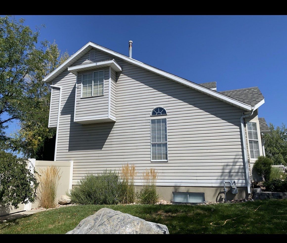 Project in Orem by Master Rain Gutters.