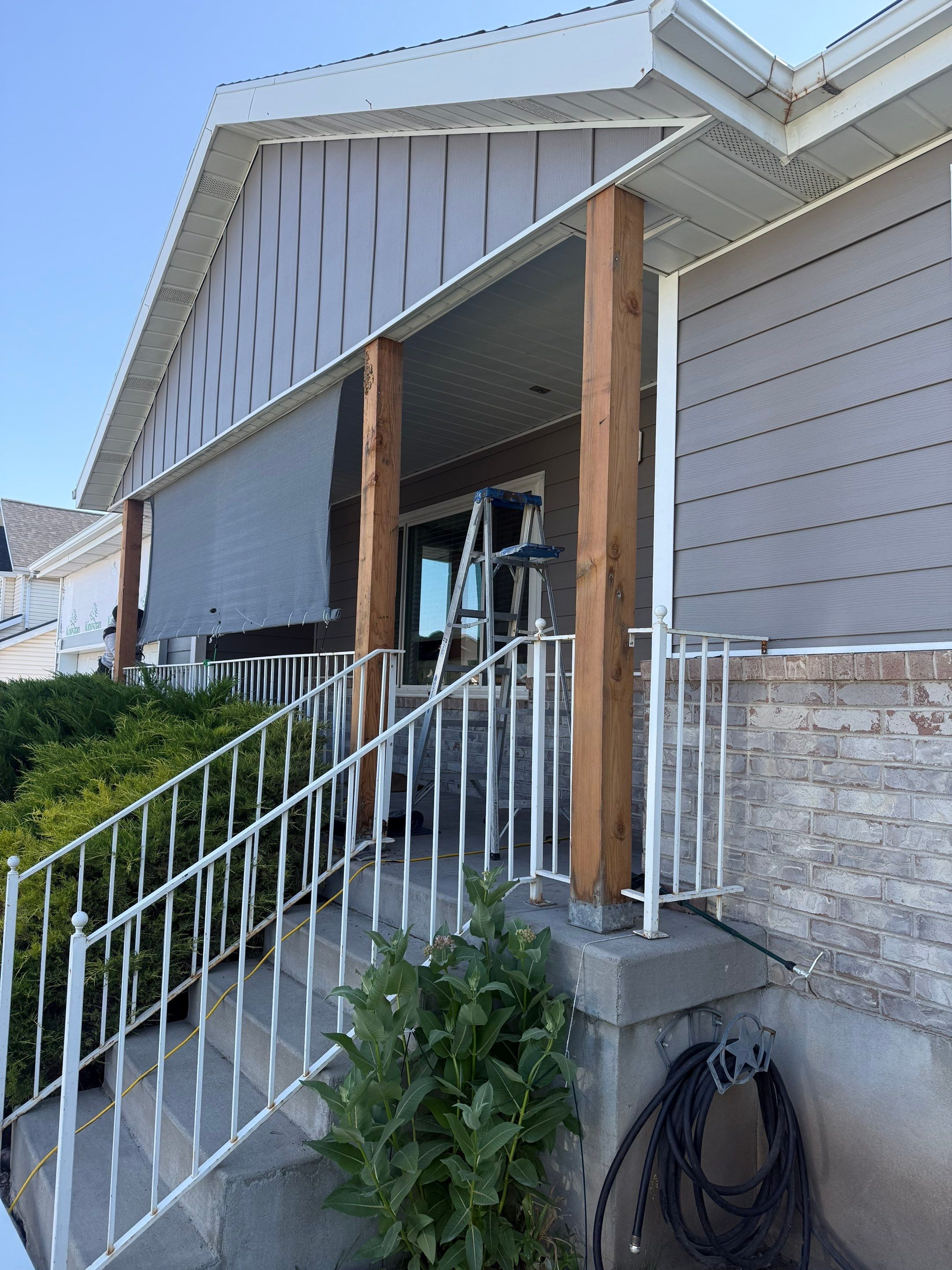 Project in Salt Lake City by Emerald Gotcha Gutters 