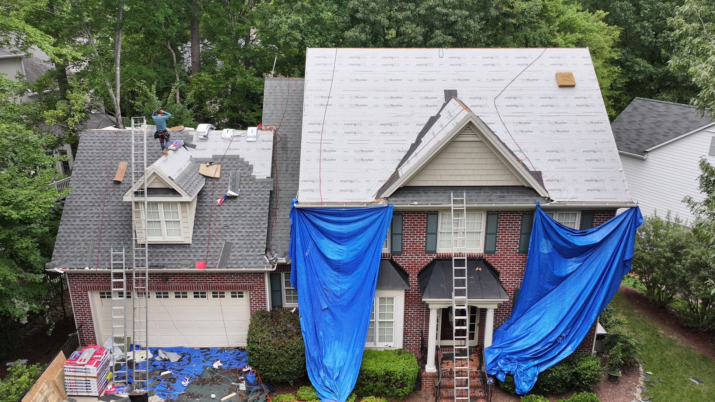 Roof Replacement - GAF Timberline HDZ Pewter Gray by Pro Performance Roofing