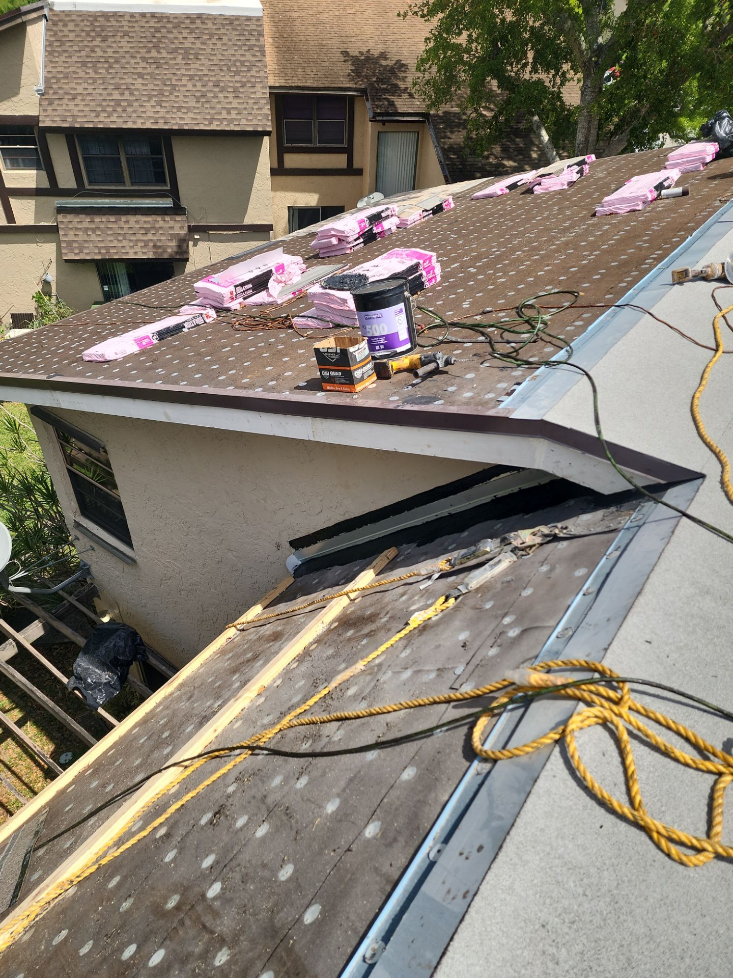 Shingle Roof Replacement and Wood Rot Repair in Pembroke Pines by Aastro Roofing