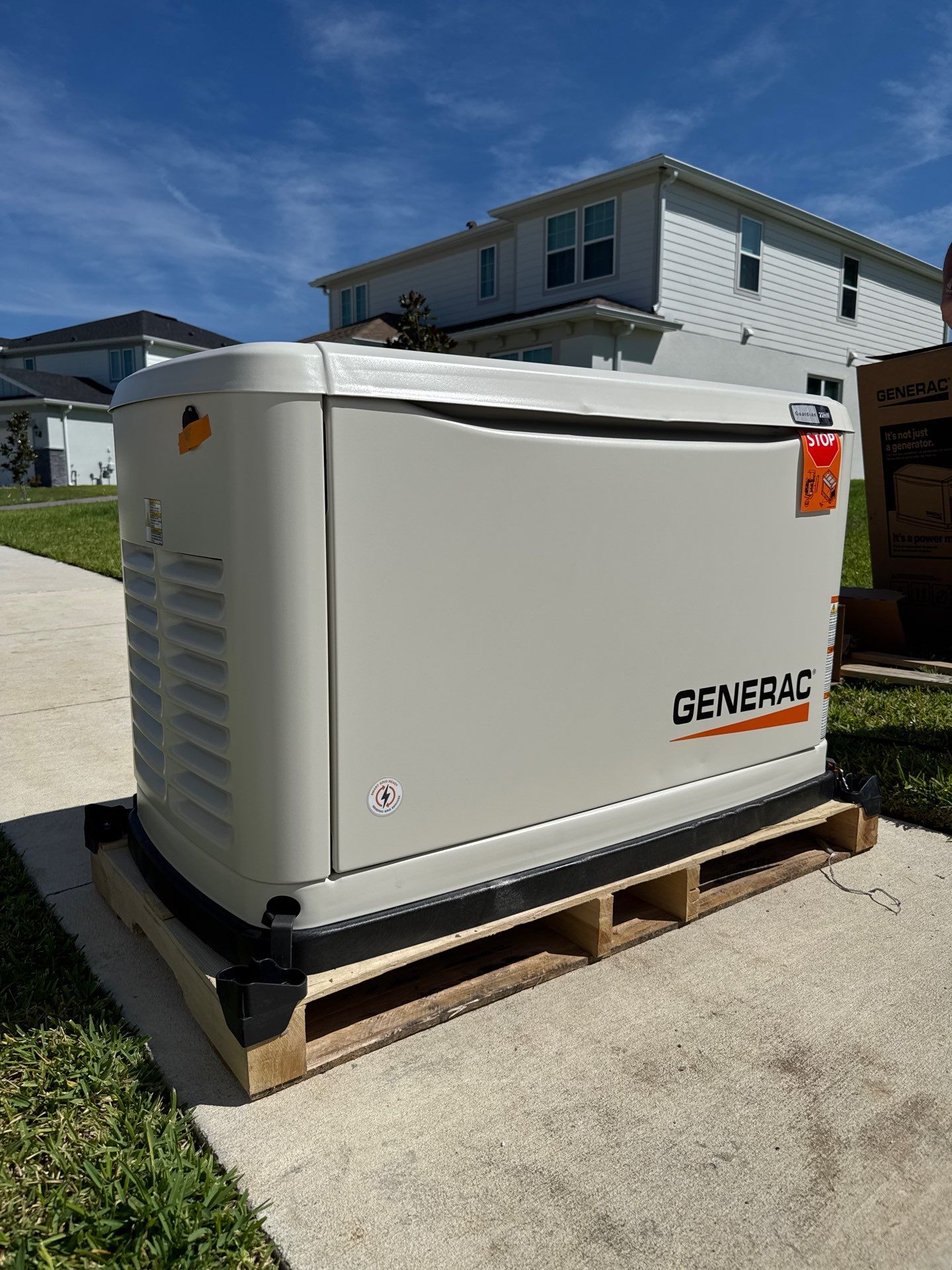 Installation of a 22kW Generac Whole Home Standby Generator and 200A Automatic Transfer Switch by Smartron Electric
