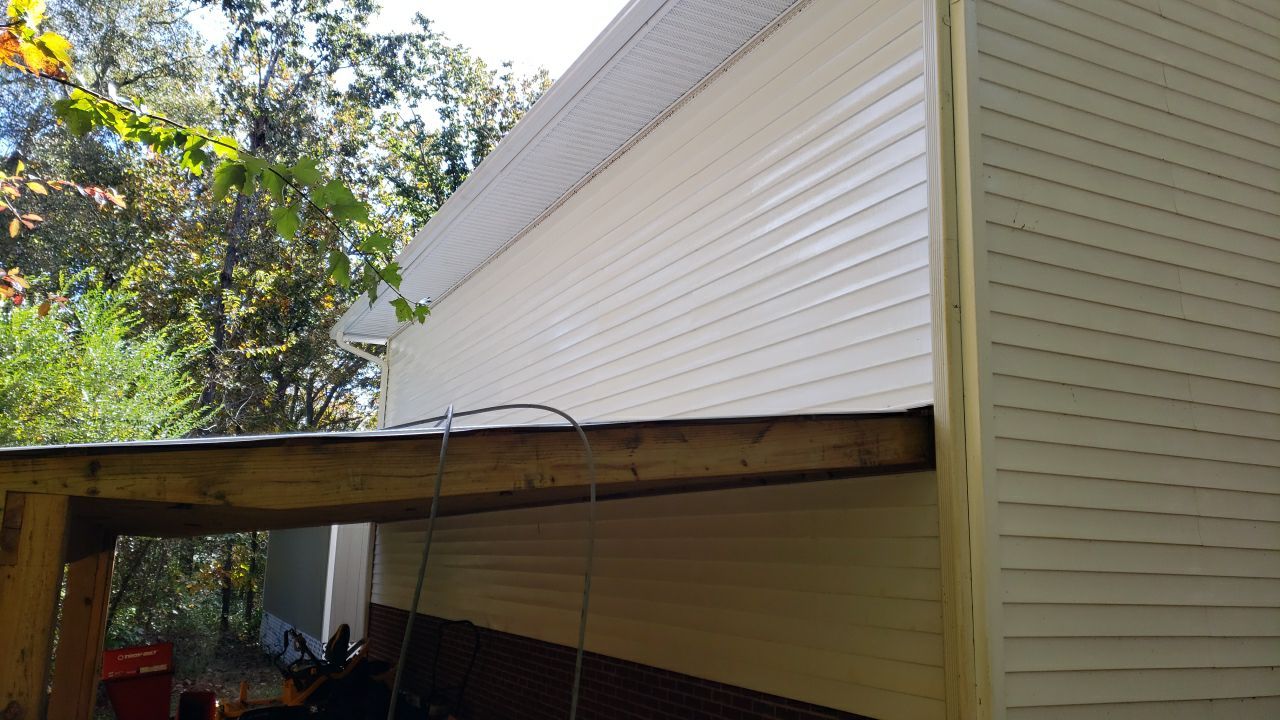 House Wash using cleaner by Power Wash Masters LLC
