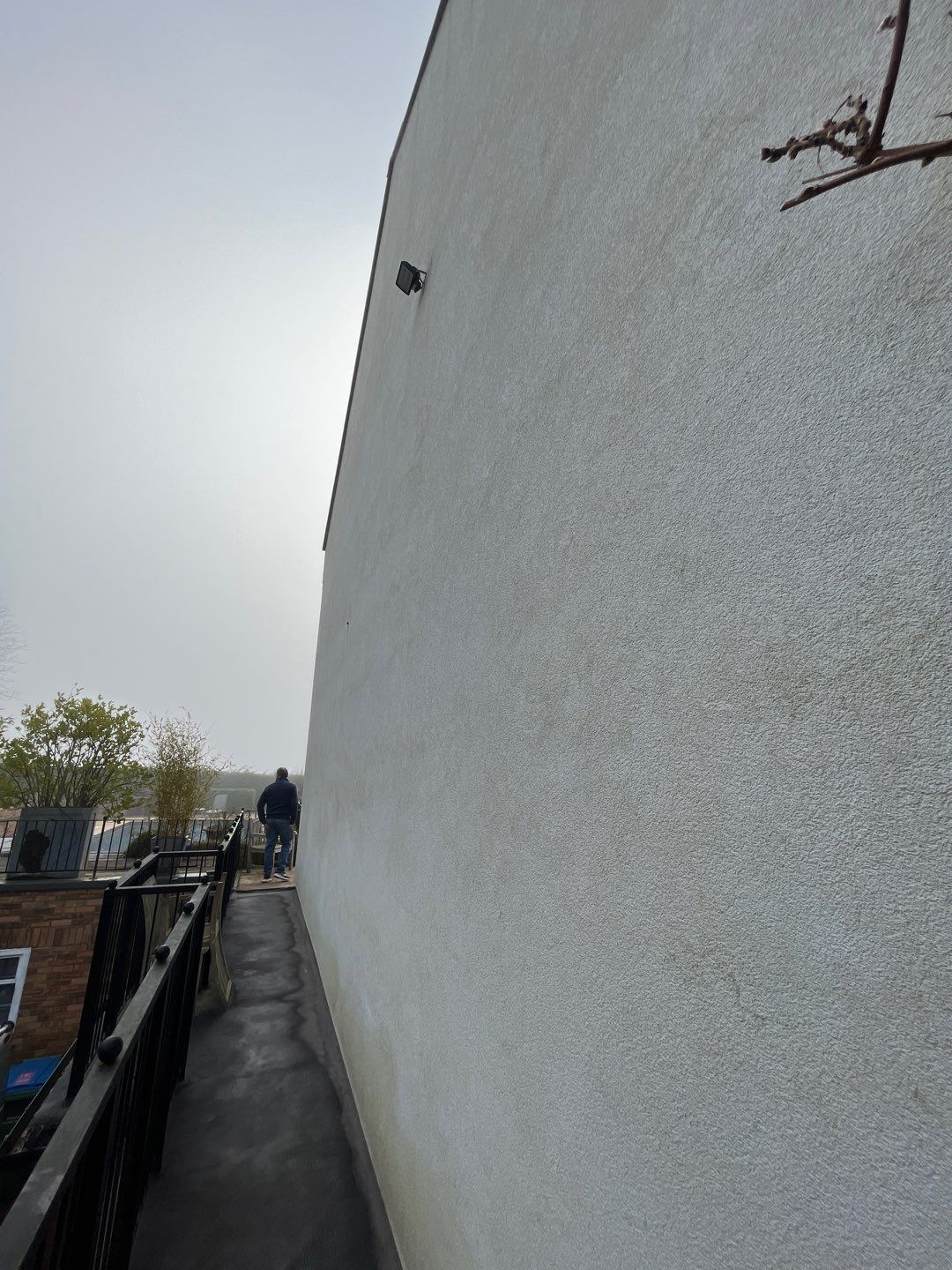 Render Clean using Safewash Eco by Ges Exterior Cleaning ltd
