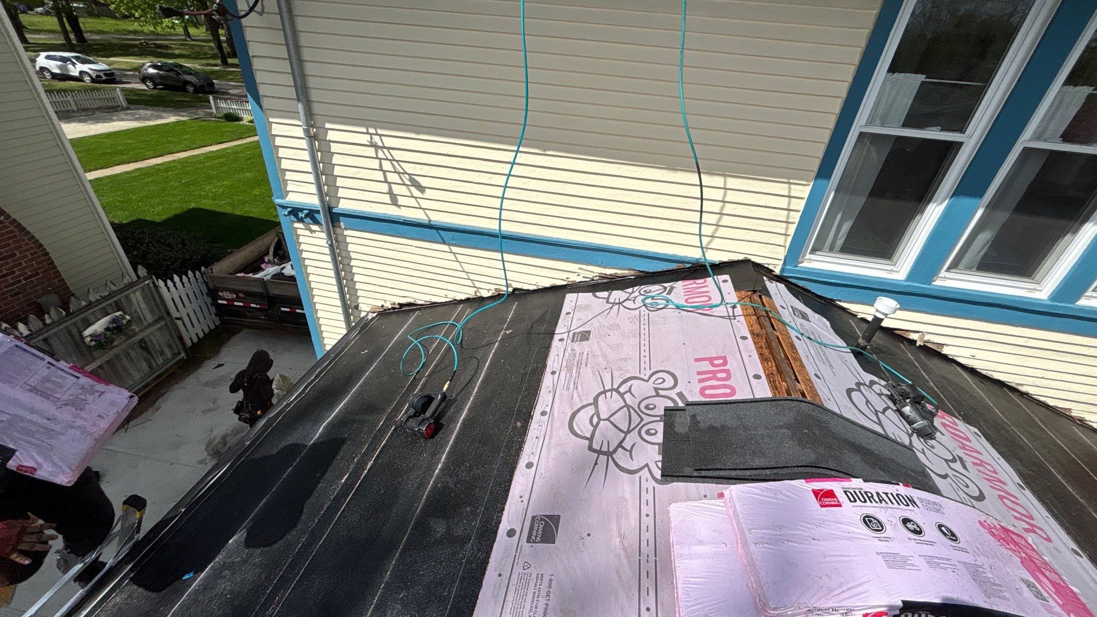 Roof Replacement using Owens Corning Summer Harvest by 180 Contractors