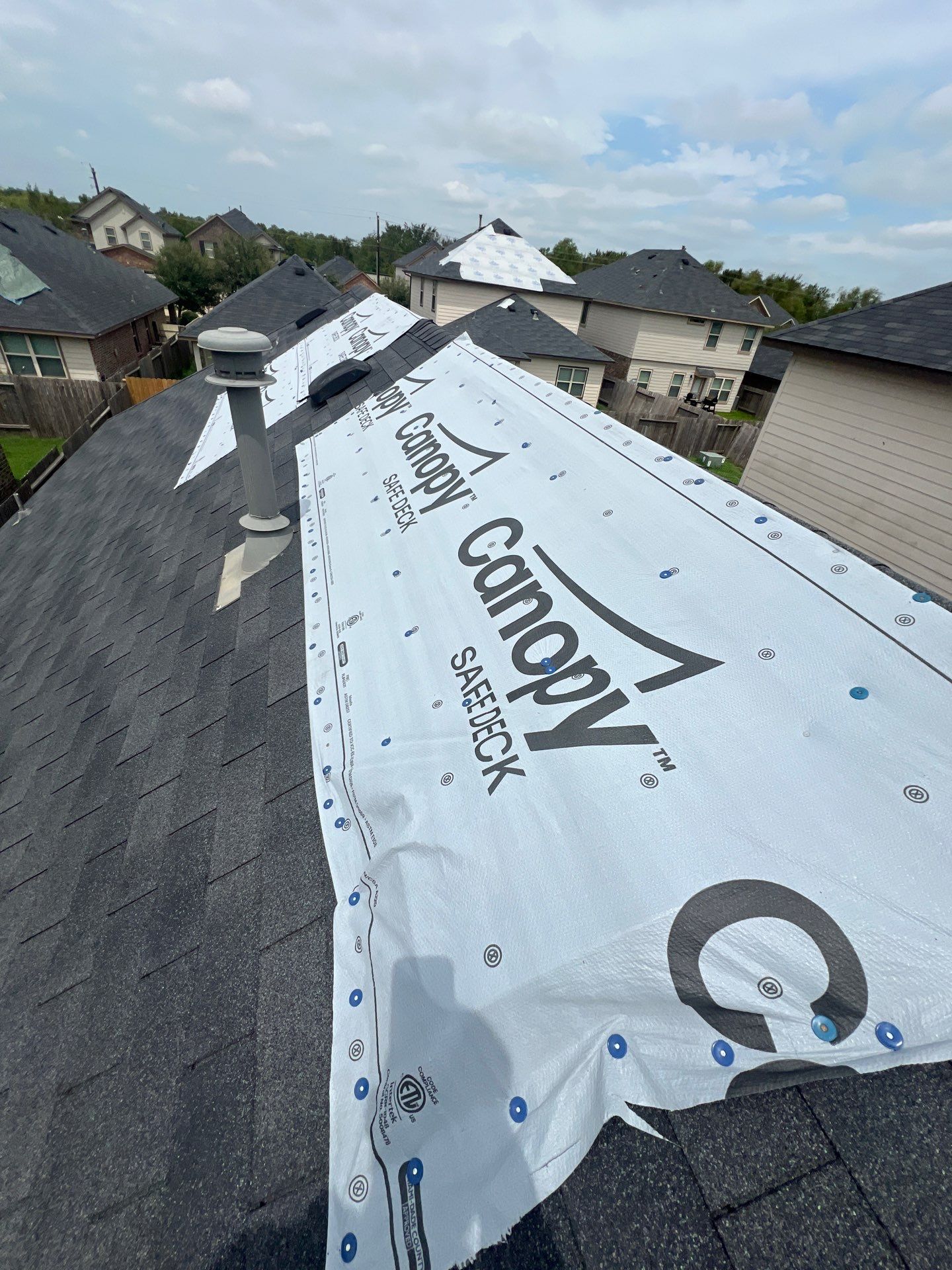 Residential Roofing Repair using Owen's Corning Duration (Lifetime) Shingles by Roof Repair Company