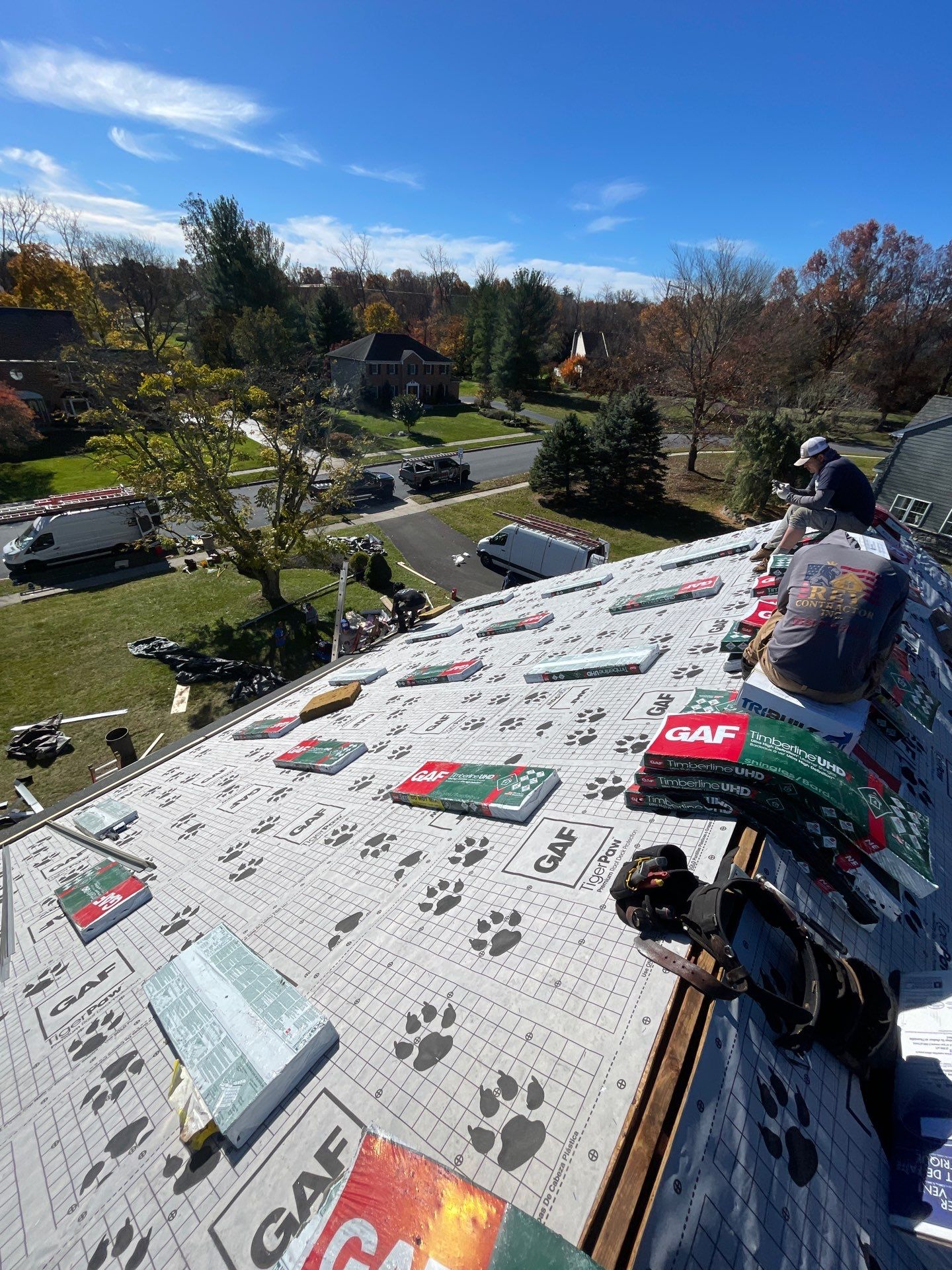Full Exterior Renovation with GAF Roofing System in North Wales by North Star Roofing