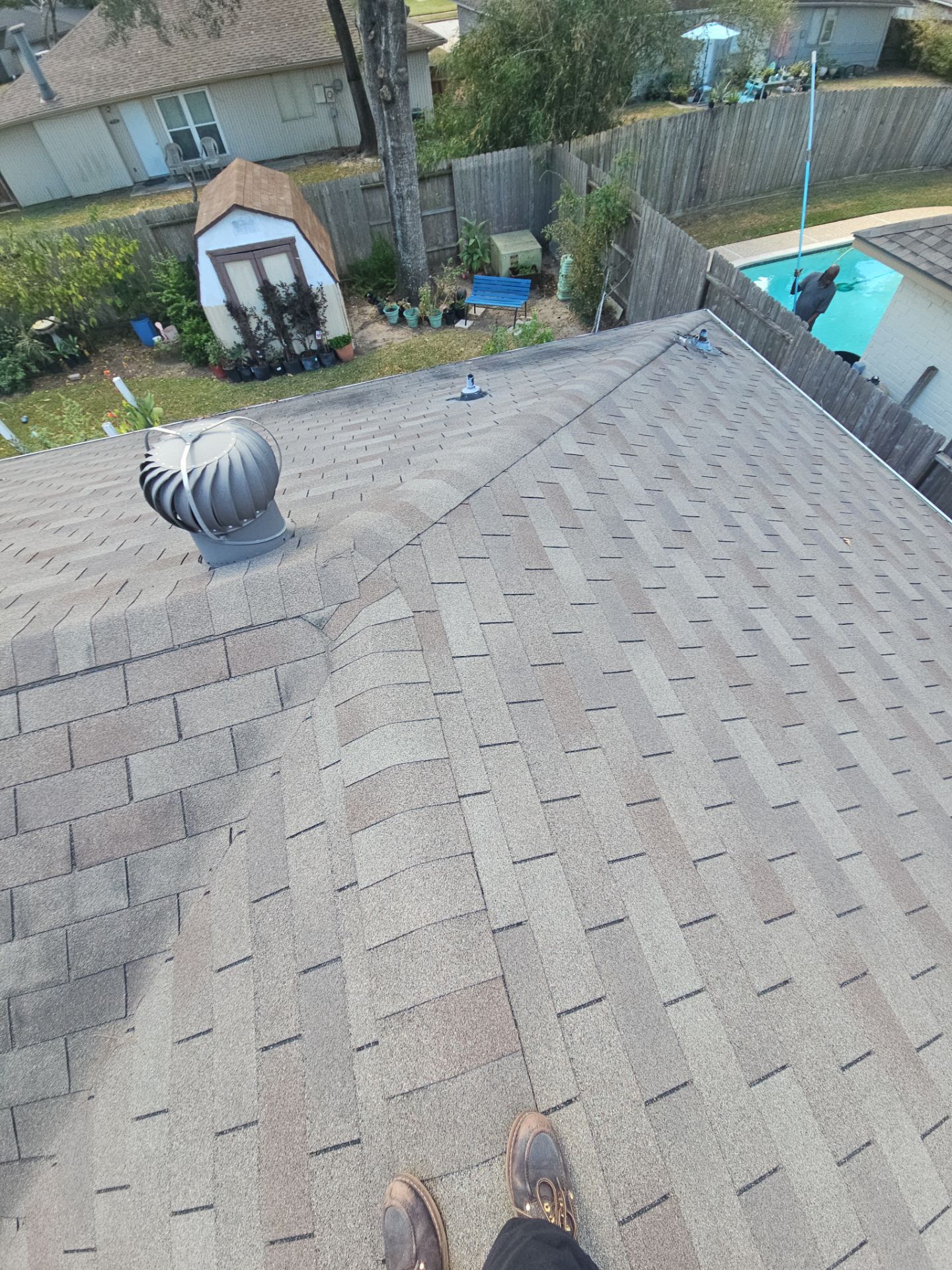 Residential Roofing Repair using Owen's Corning Duration (Lifetime) Shingles by Roof Repair Company