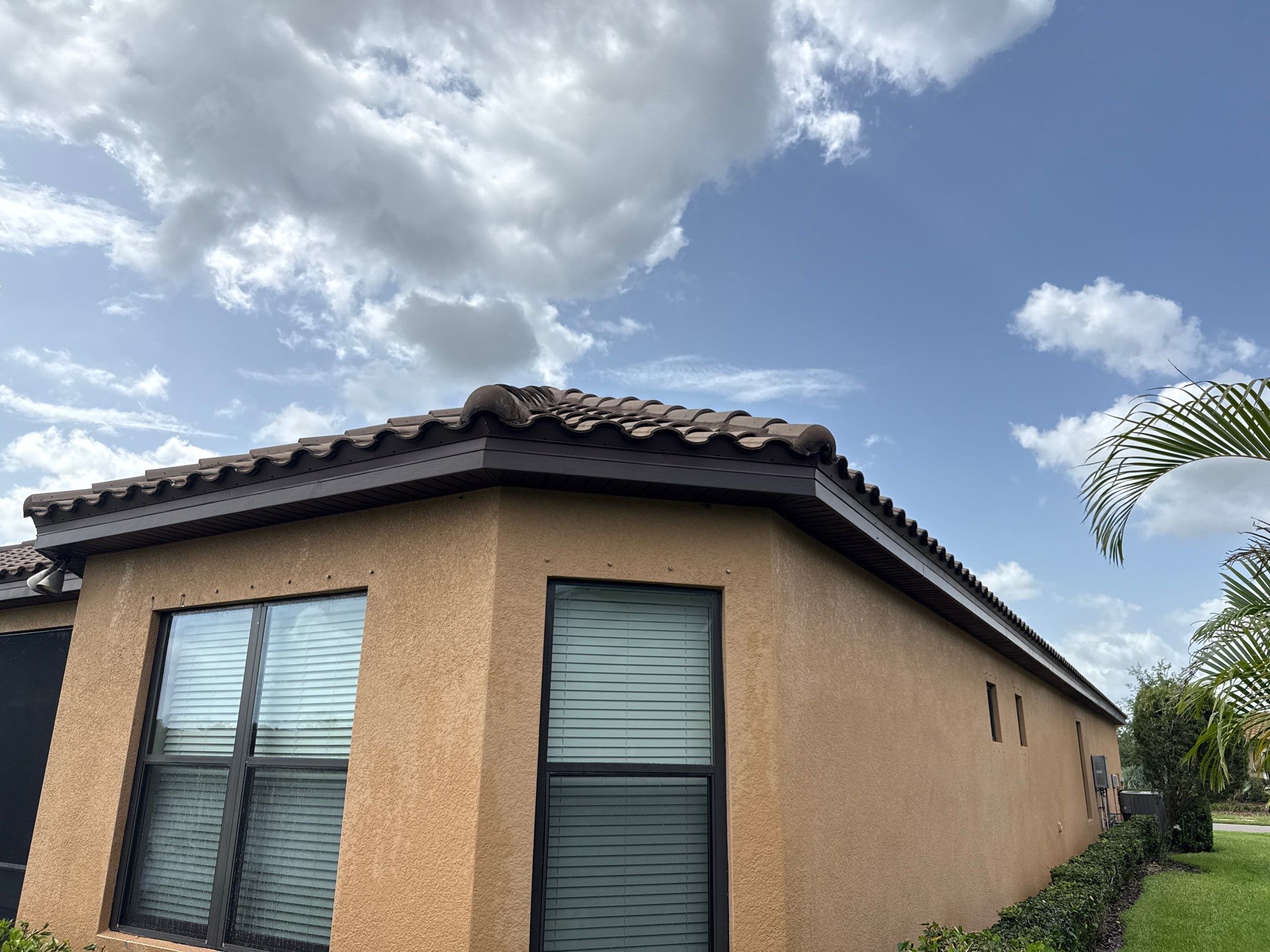 Tile Roof Cleaning & Paver Driveway Restoration – Artisan Lakes Esplanade, Palmetto, FL by Sunshine AquaWash