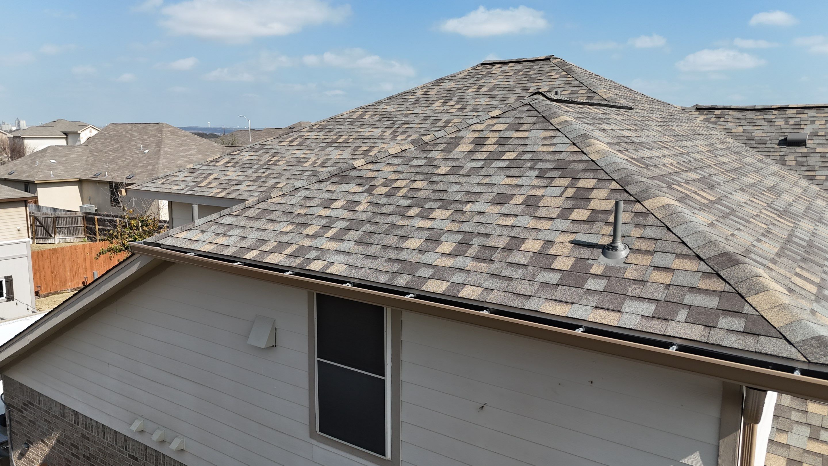 Residential Roofing Installation using IKO Dynasty Cornerstone WWD Class 3 Impact Resistant by Lightning Exteriors