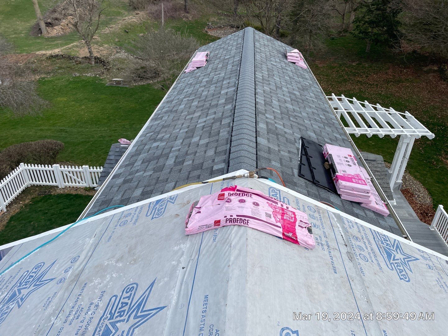 Reroof in Bellefonte, PA by Starway Roof Systems