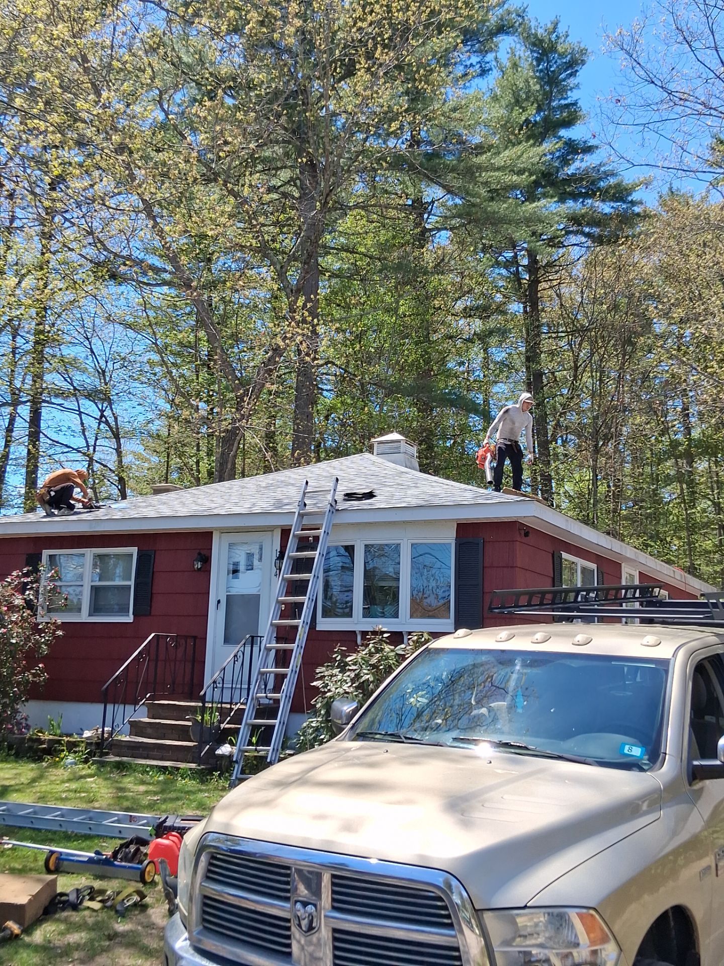 Full Residential Roof Replacement with IKO Dynasty Shingles in Acton by Tall pine roofing