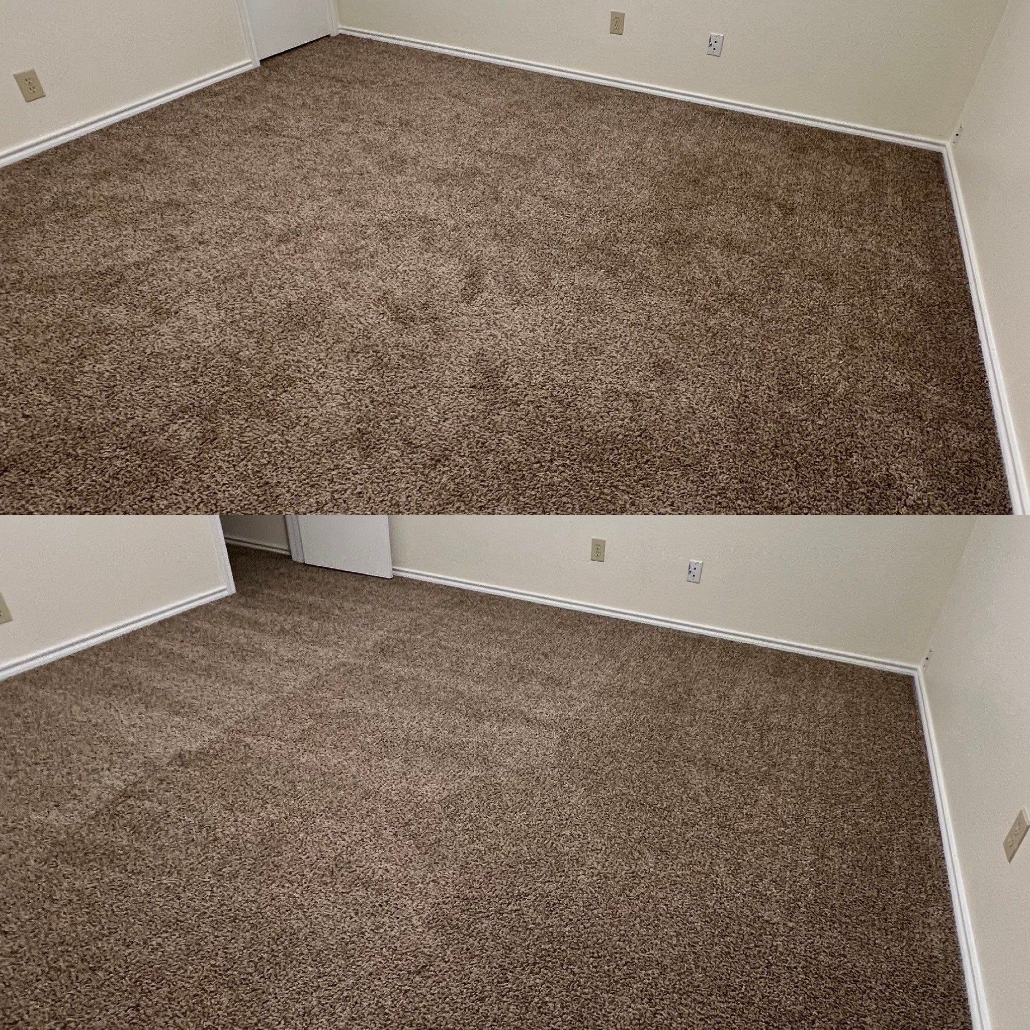 the carpets are being professionally cleaned to remove stains and refresh the appearance providing a clean and tidy environment