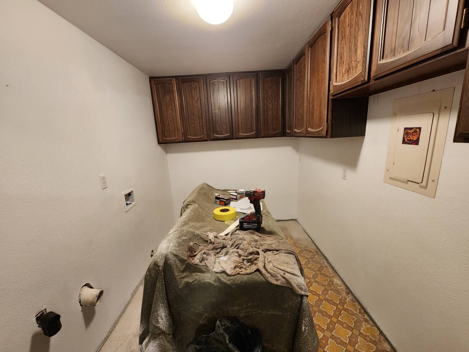 Water Damage using Air Movers by Construction Now LLC