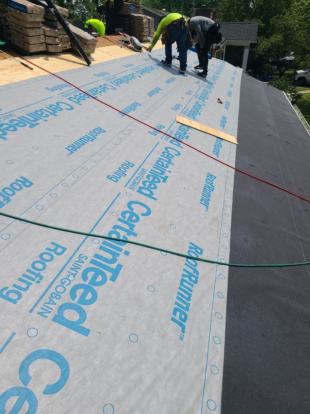 Woodbridge: Roof Replacement with CertainTeed Landmark Pro Designer Shingles in Max Def Colonial Slate by RM Banning, Inc.