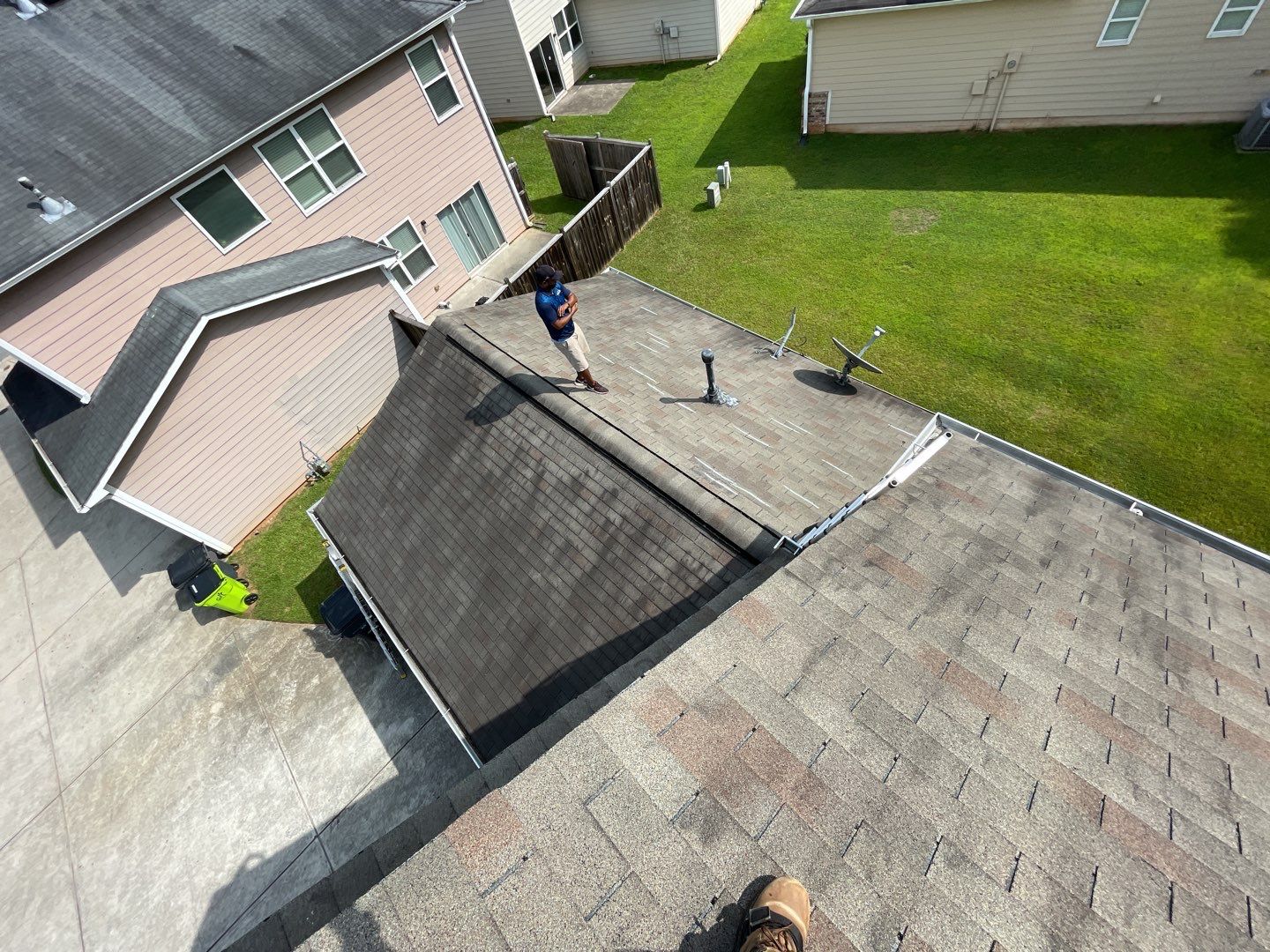 Residential Roofing Installation using Owens Corning by Inspector Roofing and Restoration