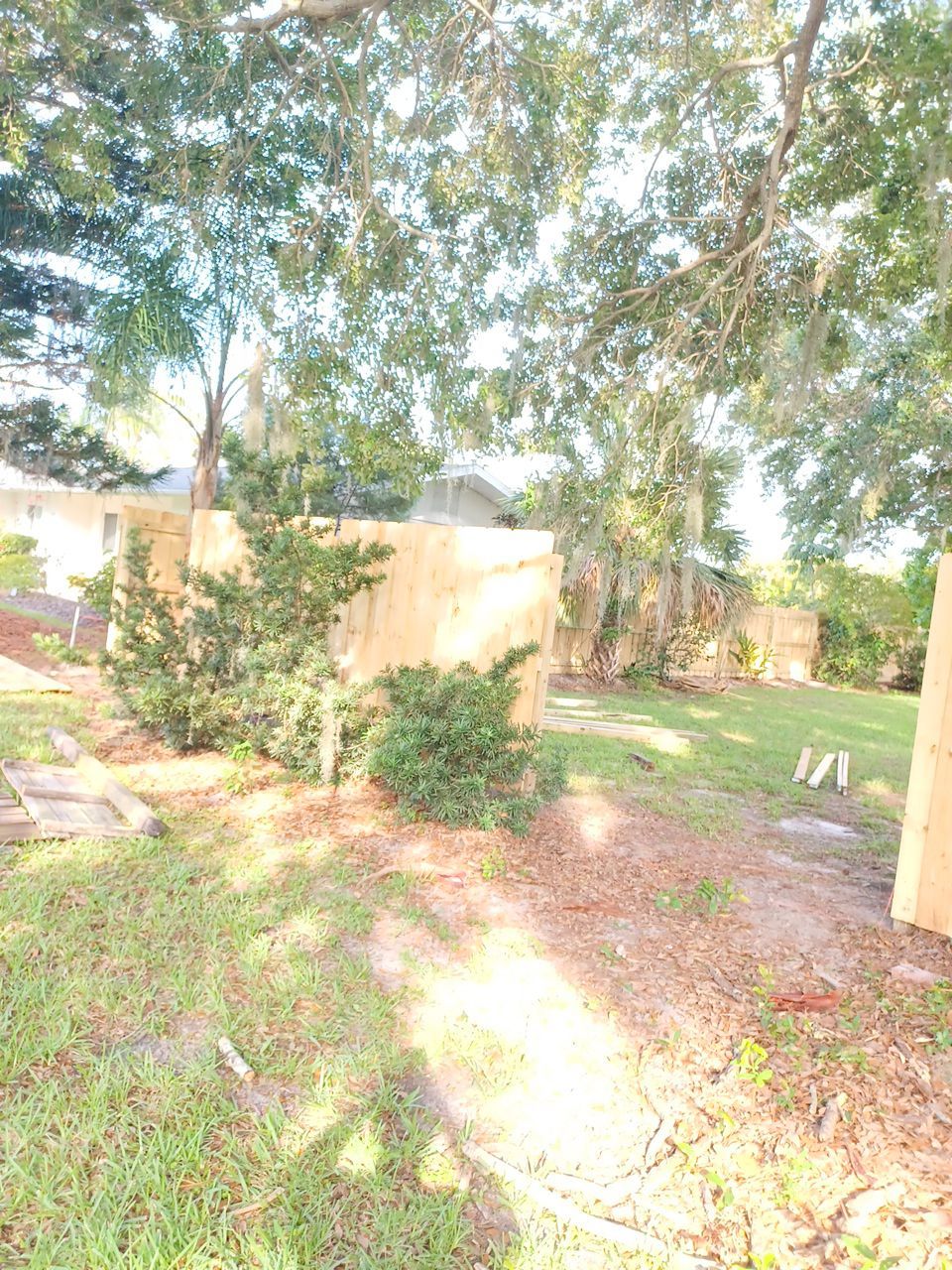 Sarasota, FL 6ft. Tall Treated Board on Board Wood Fence by Asap fence and gates, LLC