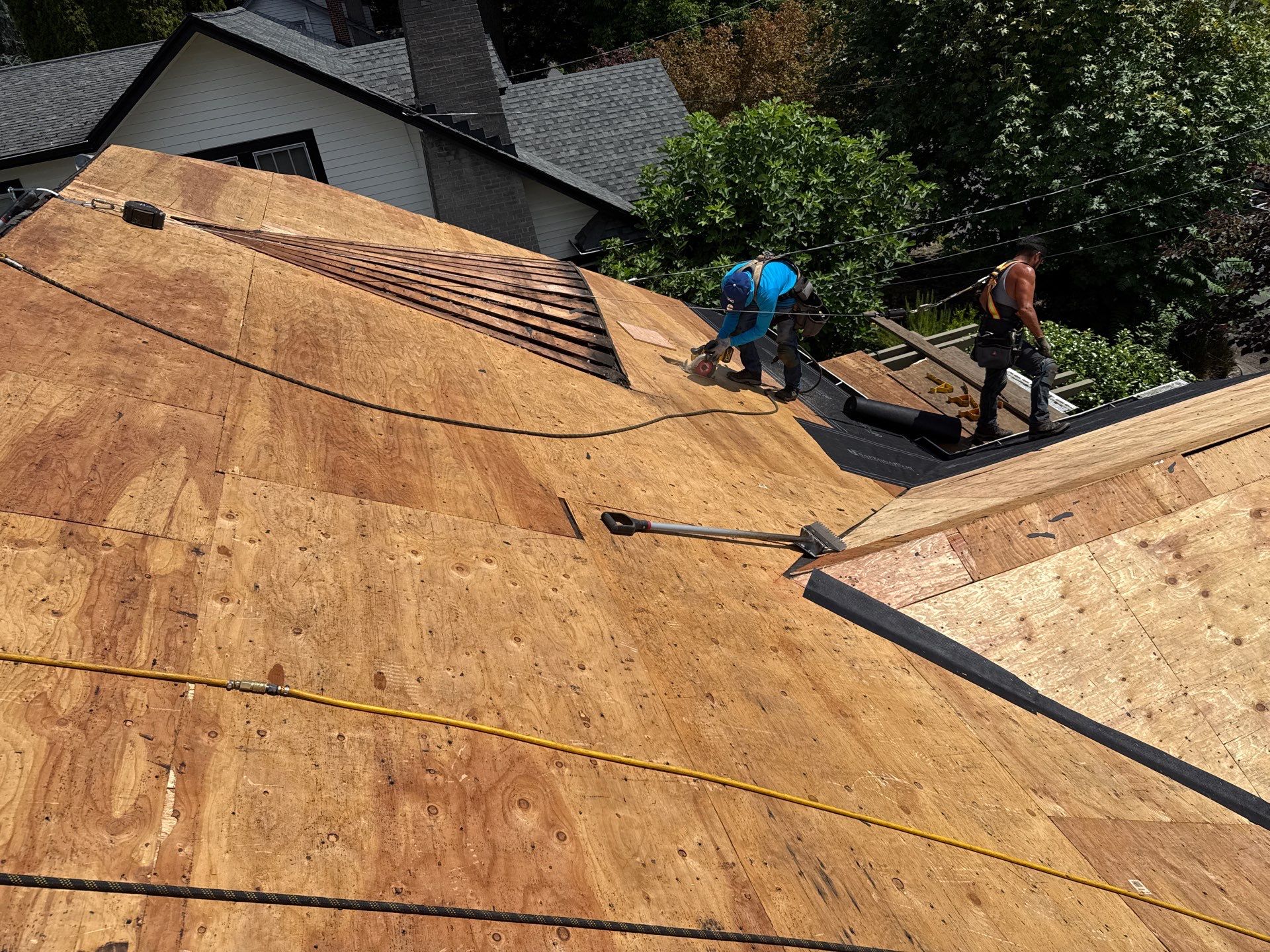 Project in Portland by Tom Leach Roofing