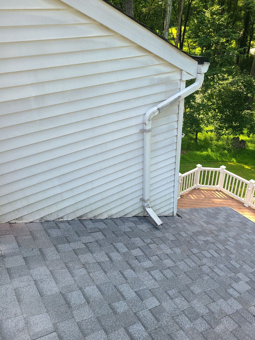 Oakton: Residential Roof Replacement with CertainTeed Landmark Designer Shingles in Pewter by RM Banning, Inc.