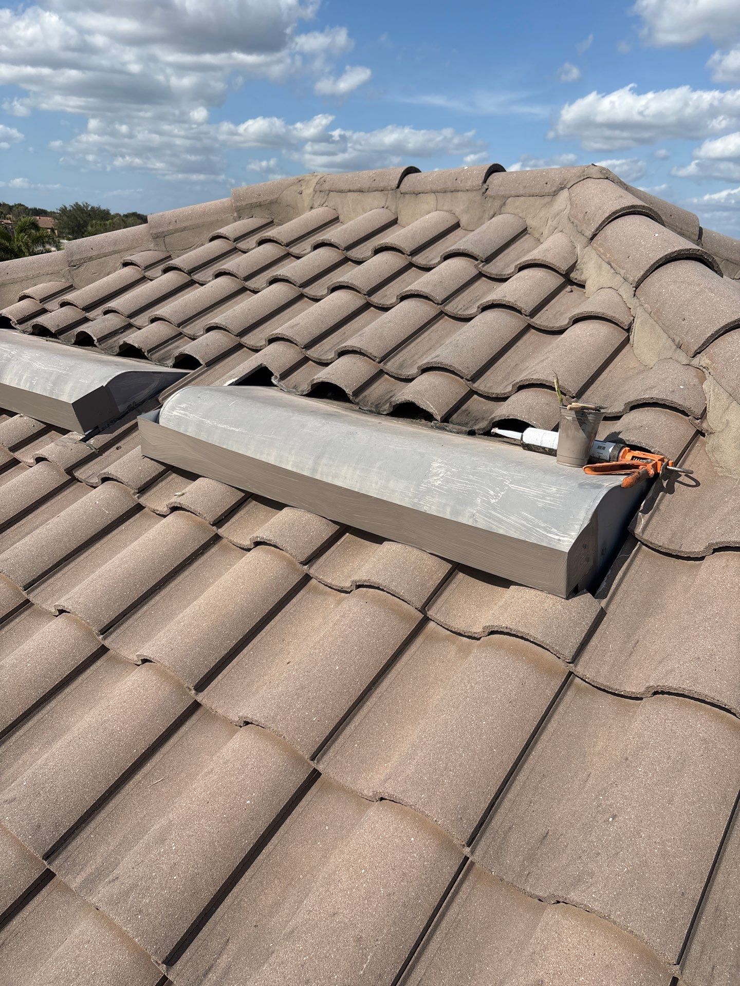 Residential Tile Roofing Repair at the Esplanade Golf & Country Club at Lakewood Ranch by Gopher Roofing