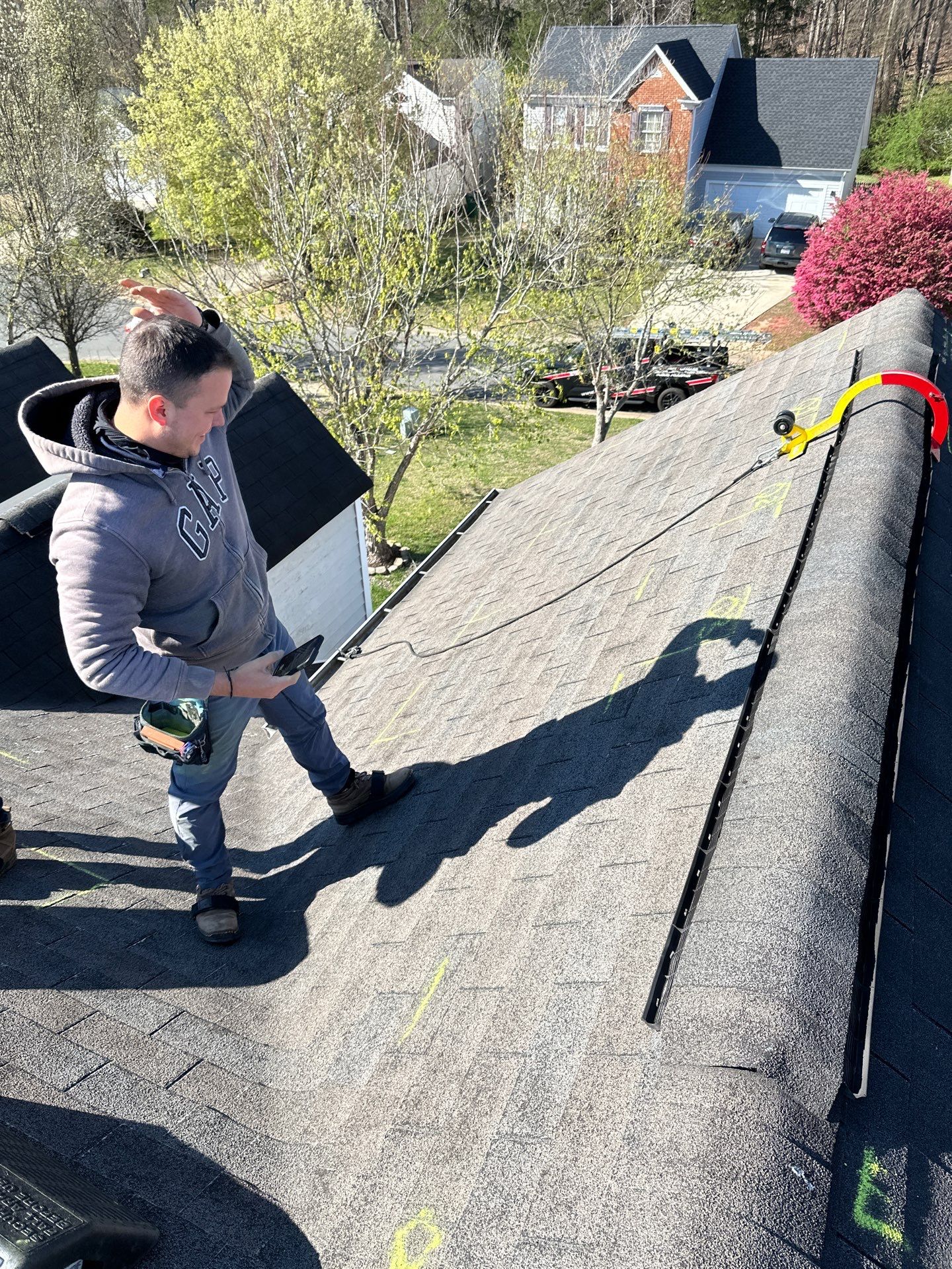Roof replacement by hail and wind damage by Just Brilliant Restoration JBR