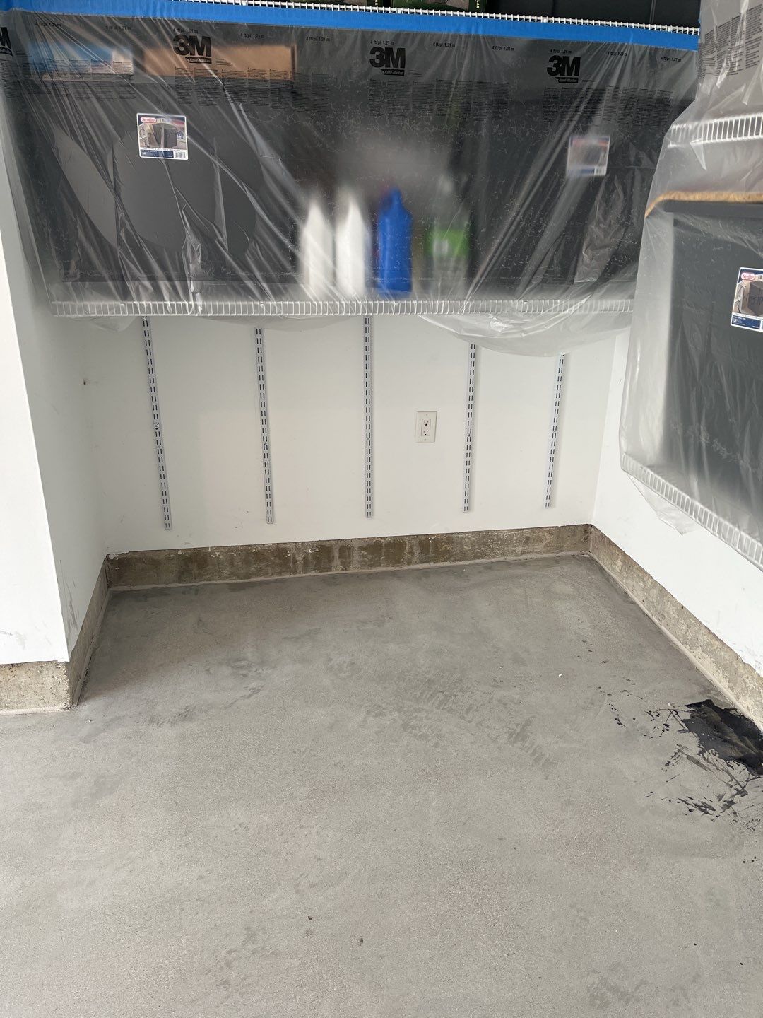 Garage Floor Coating using Penntek in Nightfall by Spectrum Painting, LLC
