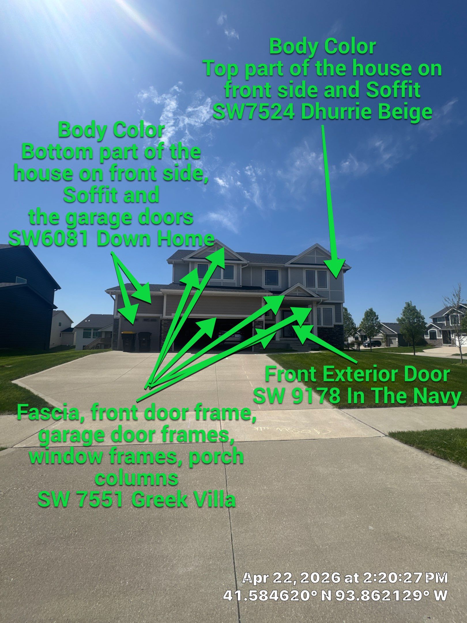 Residential Exterior Repaint by Midwest Paint LLC