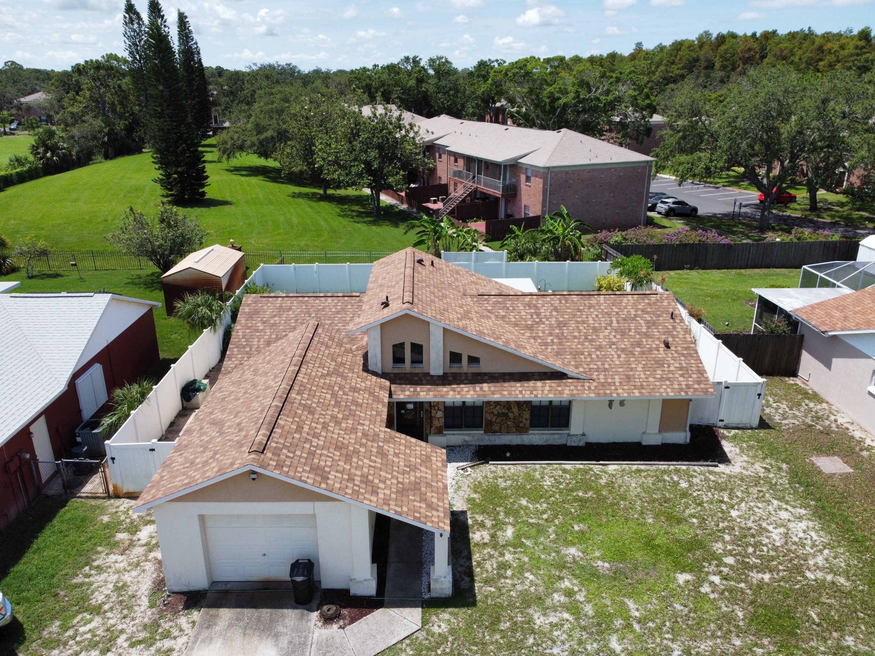 Roof Replacement in New Port Richey, FL. by Steadfast Roofing