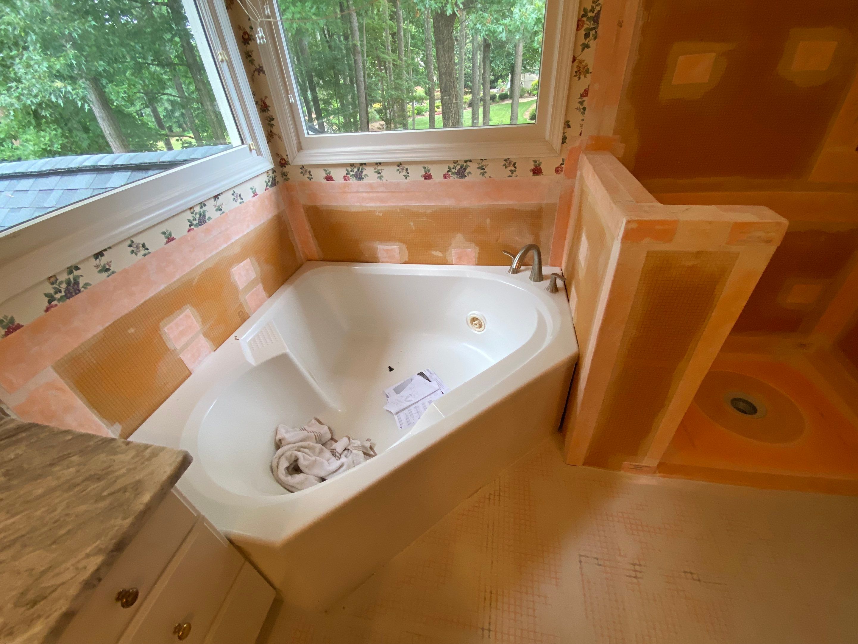Master Bathroom Remodel and Tile Upgrade in Woodstock Georgia by Swift Home Renovations