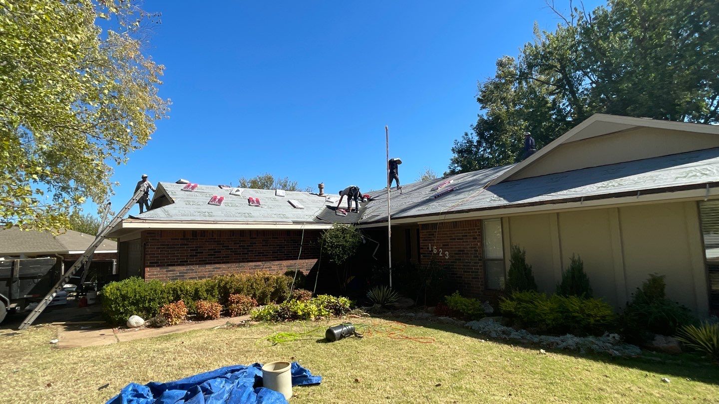 Residential Roofing Installation using GAF Natural Shadow  by A & H Roofing and Contracting