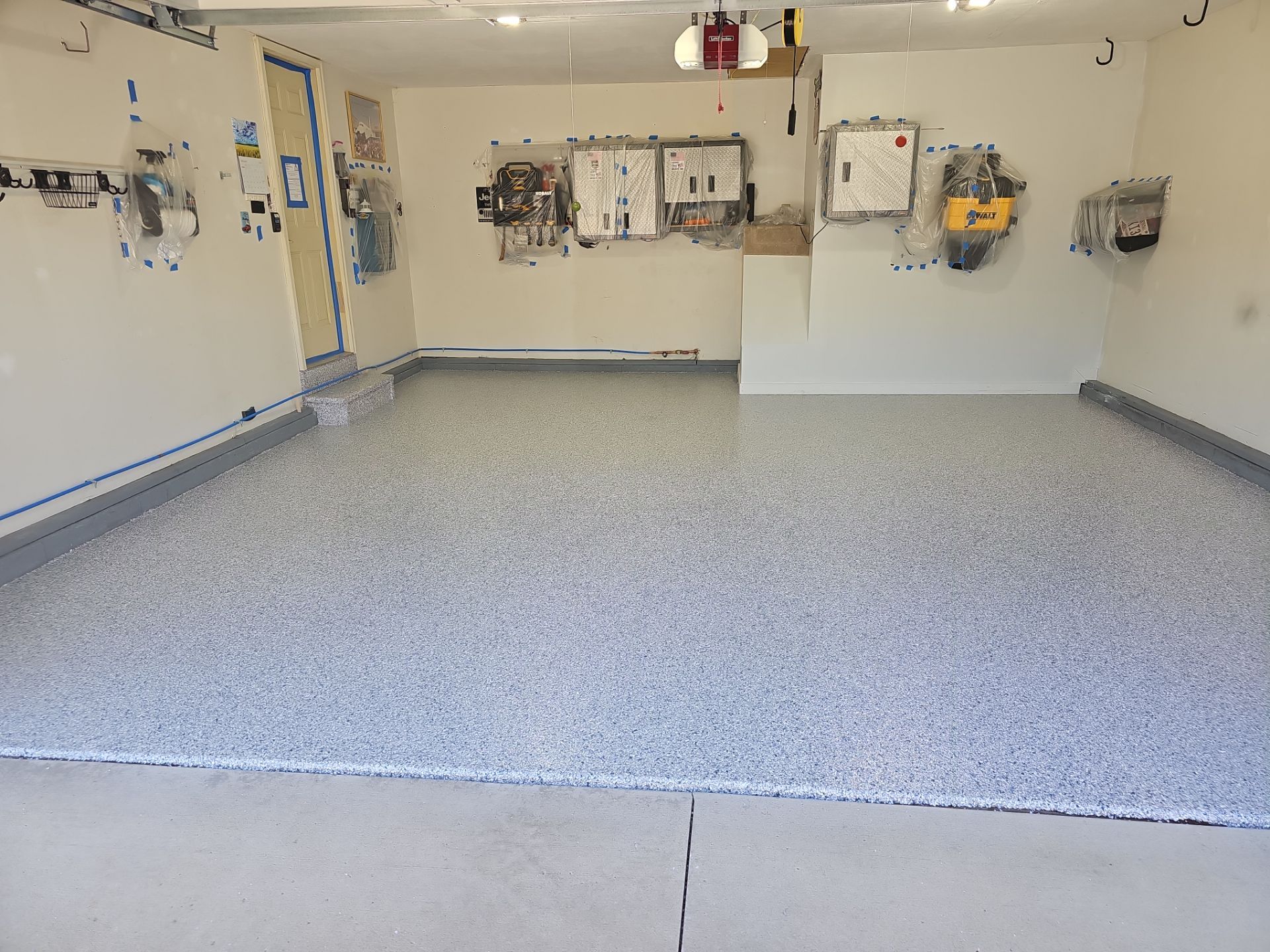 Tidal Wave Coating in Granger, IN! by Innovative Spaces / Innovative Concrete Coatings