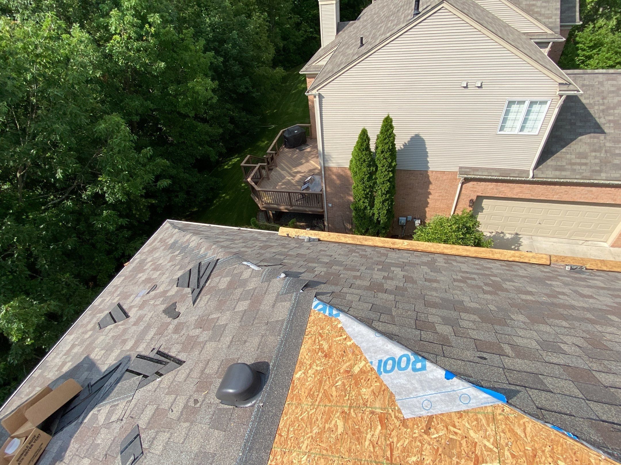 Roof Replacement using CertainTeed Landmark by 180 Contractors