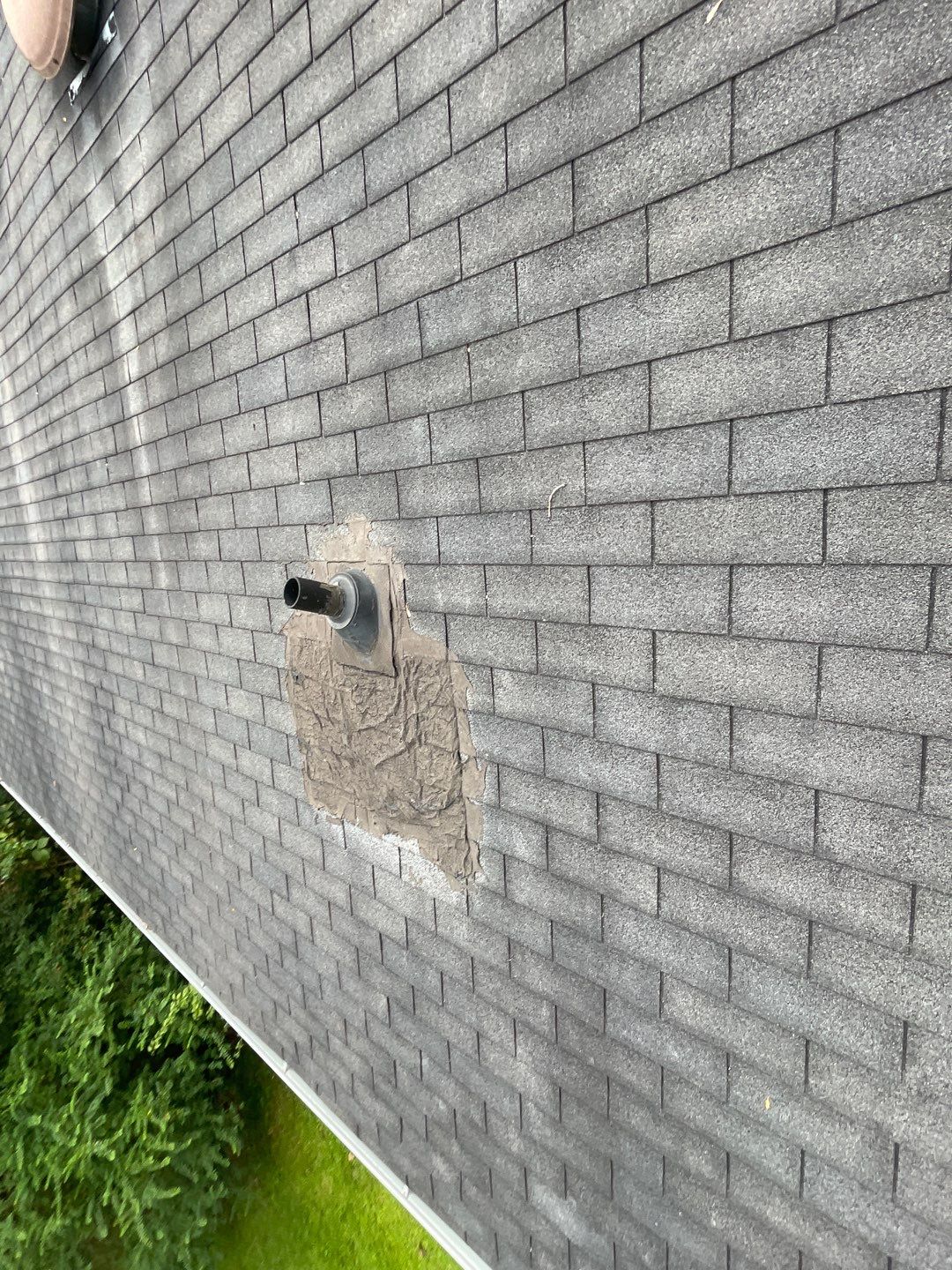 Two layers of shingles removed and replaced with GAF Timberline HDZ Charcoal by Georgia Roof Advisors