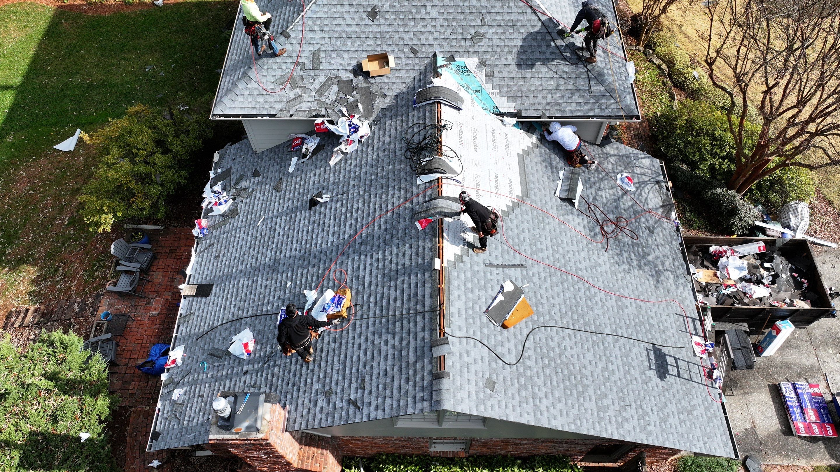 GAF Timberline HDZ in Oyster Grey by Element Pros Roofing, LLC