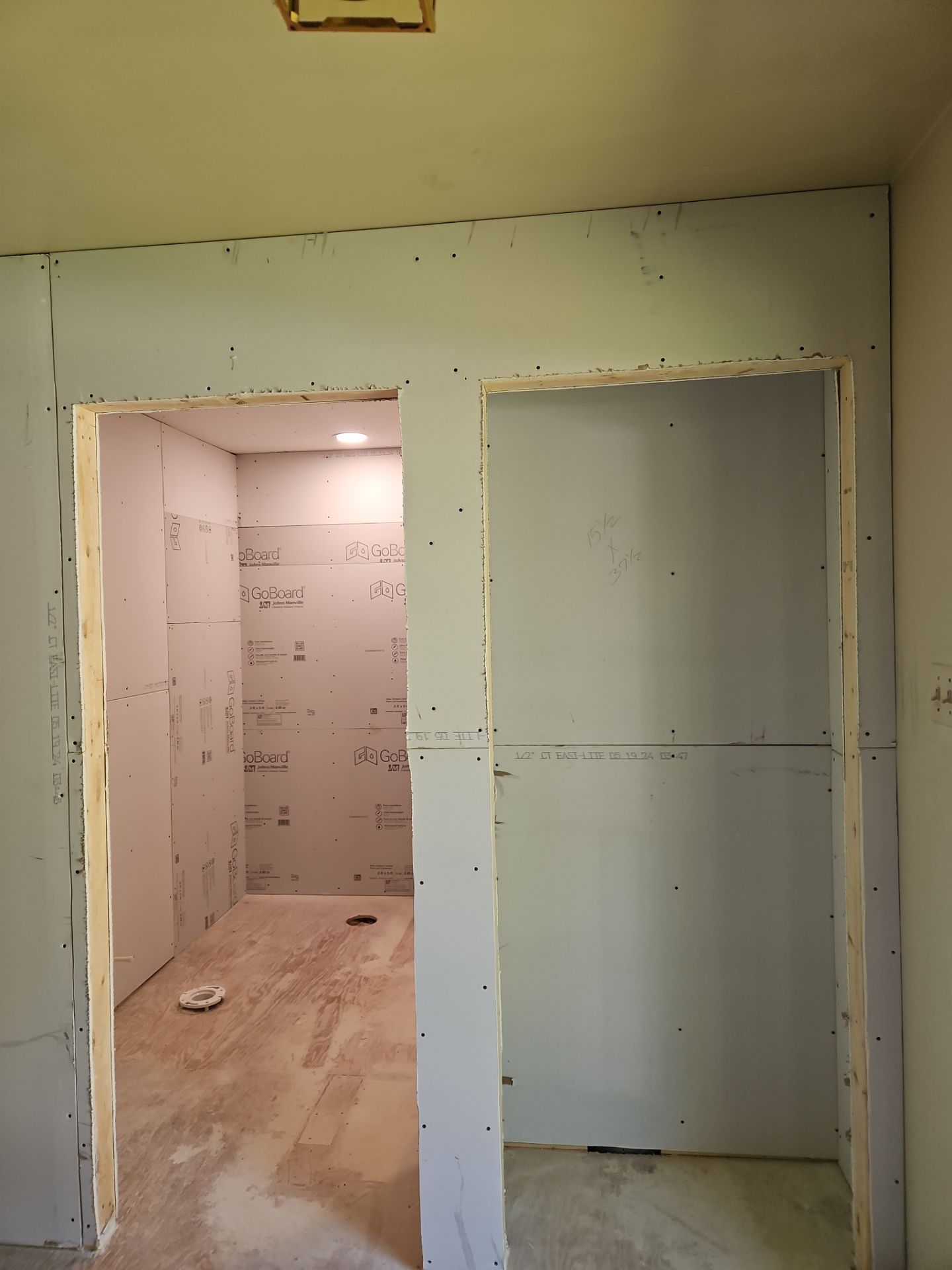 Expanding Powder room to full bath with laundry  by A R Crowell Plumbing/Finishing Touch Remodeling