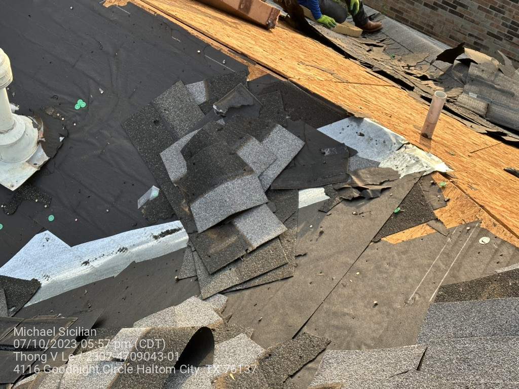 Project in Haltom City by Zeus Exteriors