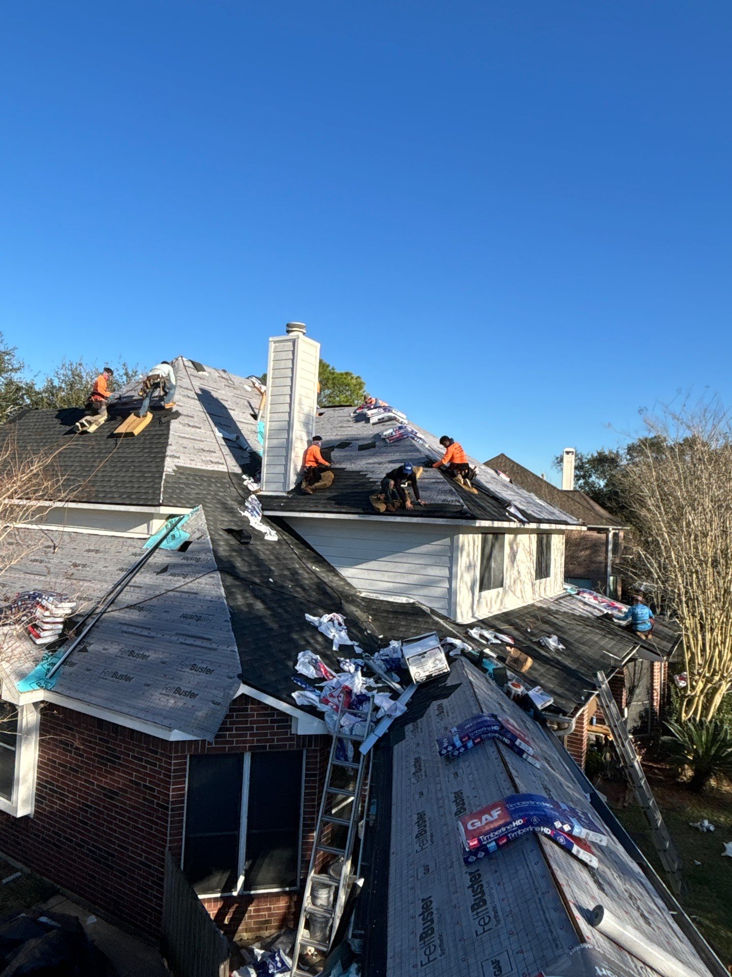 Roof Replacement in The Forest of Friendswood, Friendswood TX by Roof Repair Company